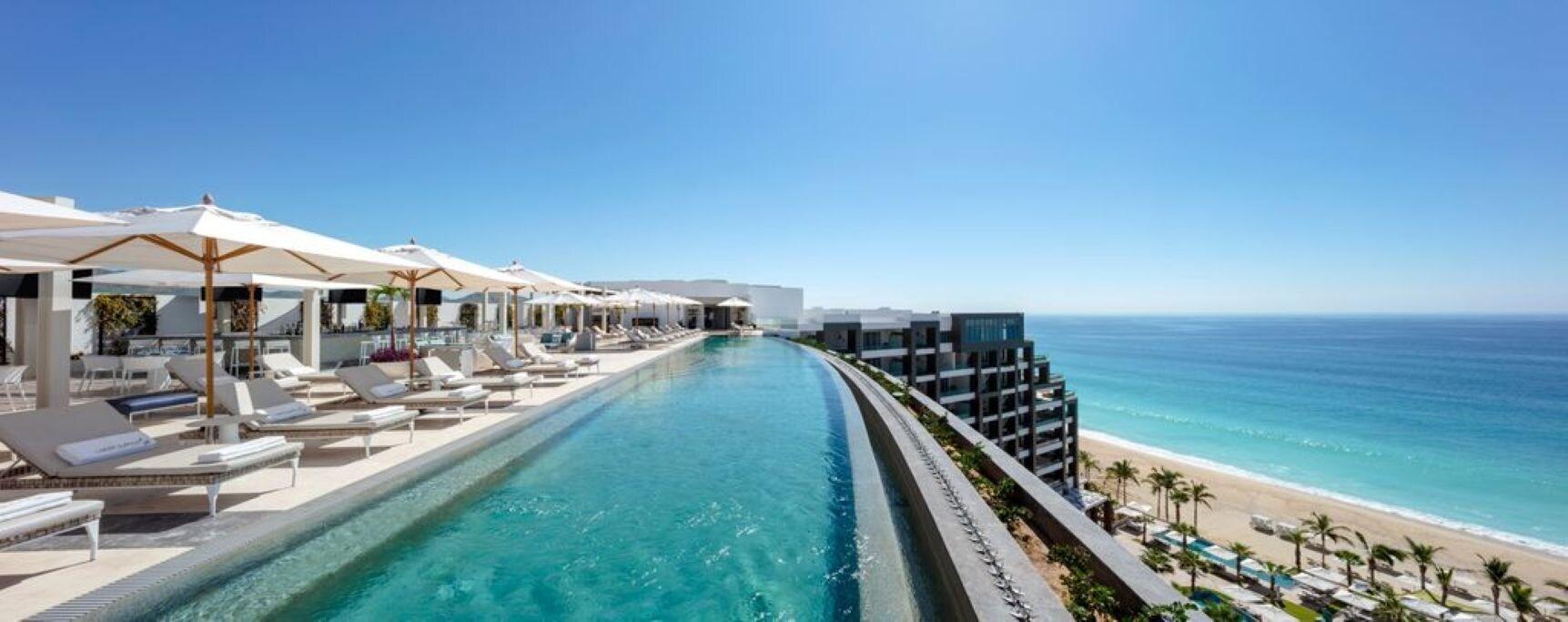 Vista Piscina Garza Blanca Los Cabos