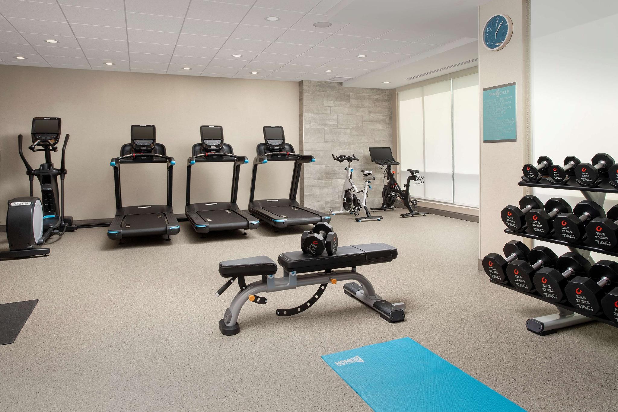 Gimnasio Home2 Suites by Hilton Owings Mills