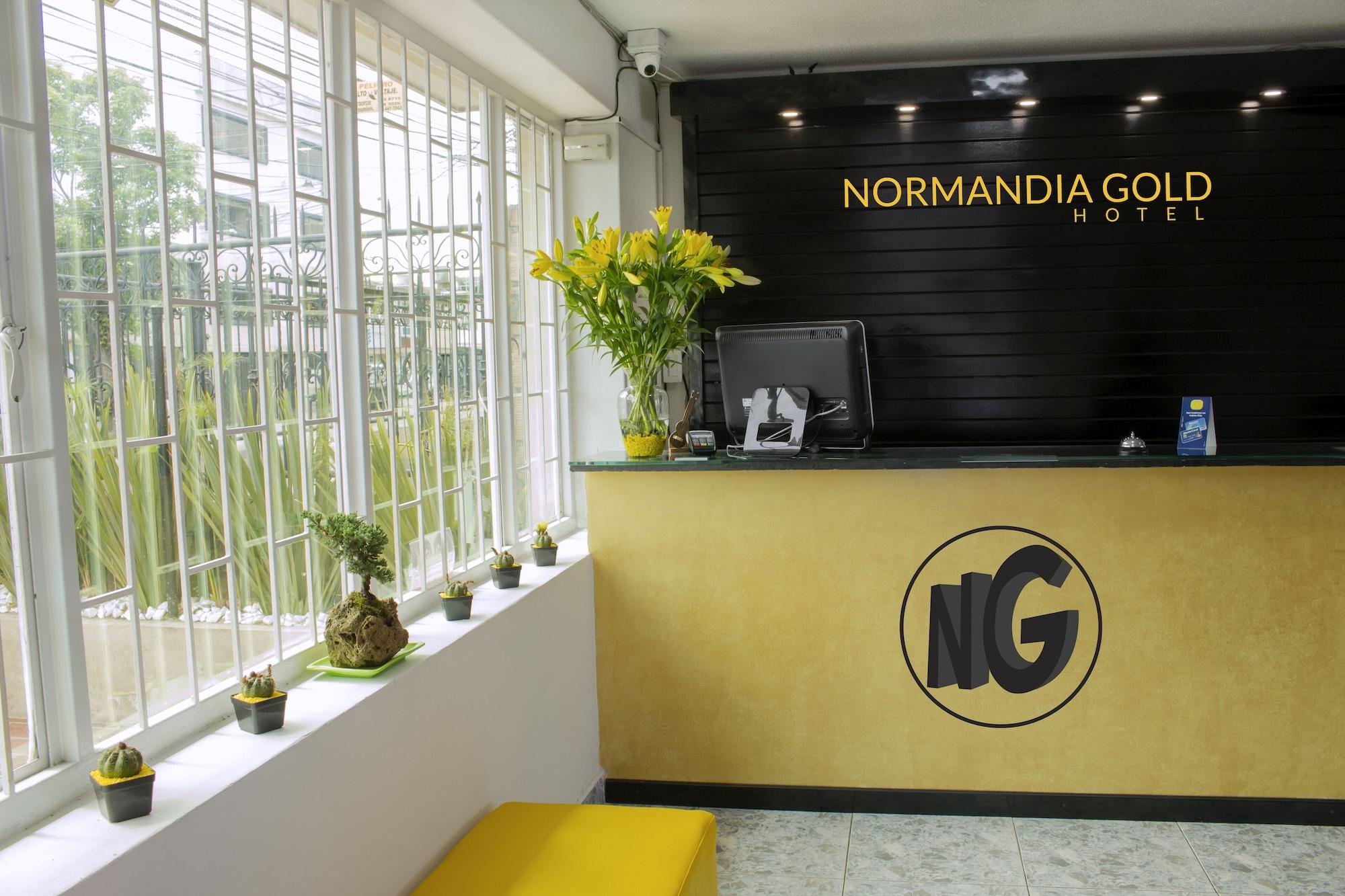 Vista Lobby Hotel Normandia Gold