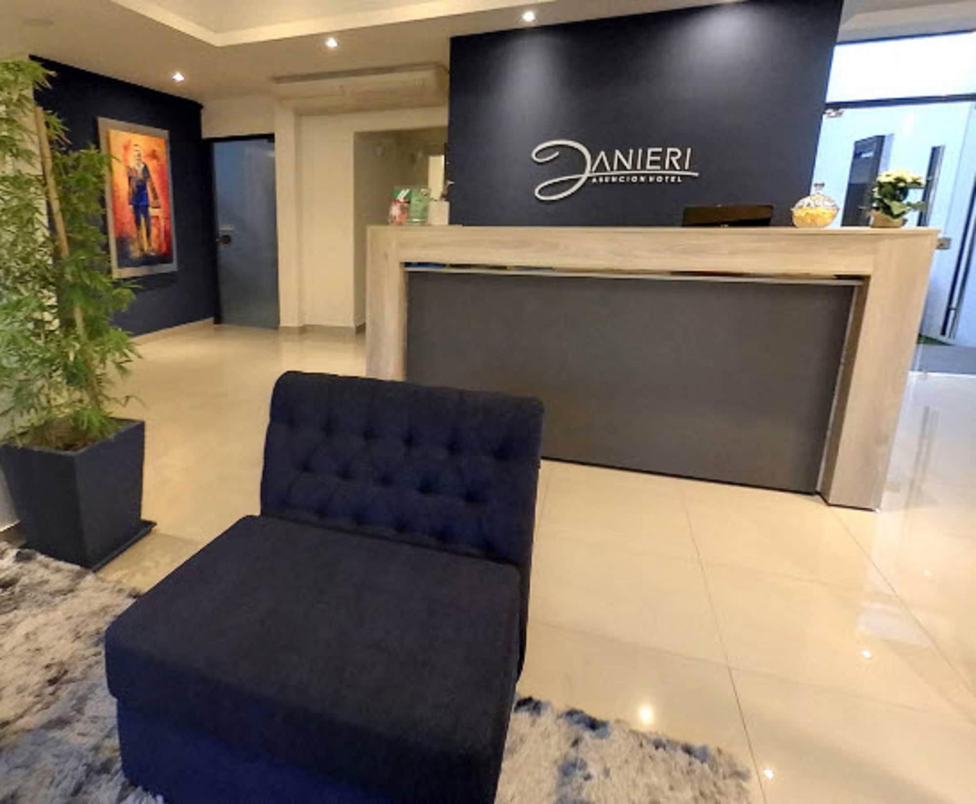 Vista Lobby Danieri Asunción Hotel