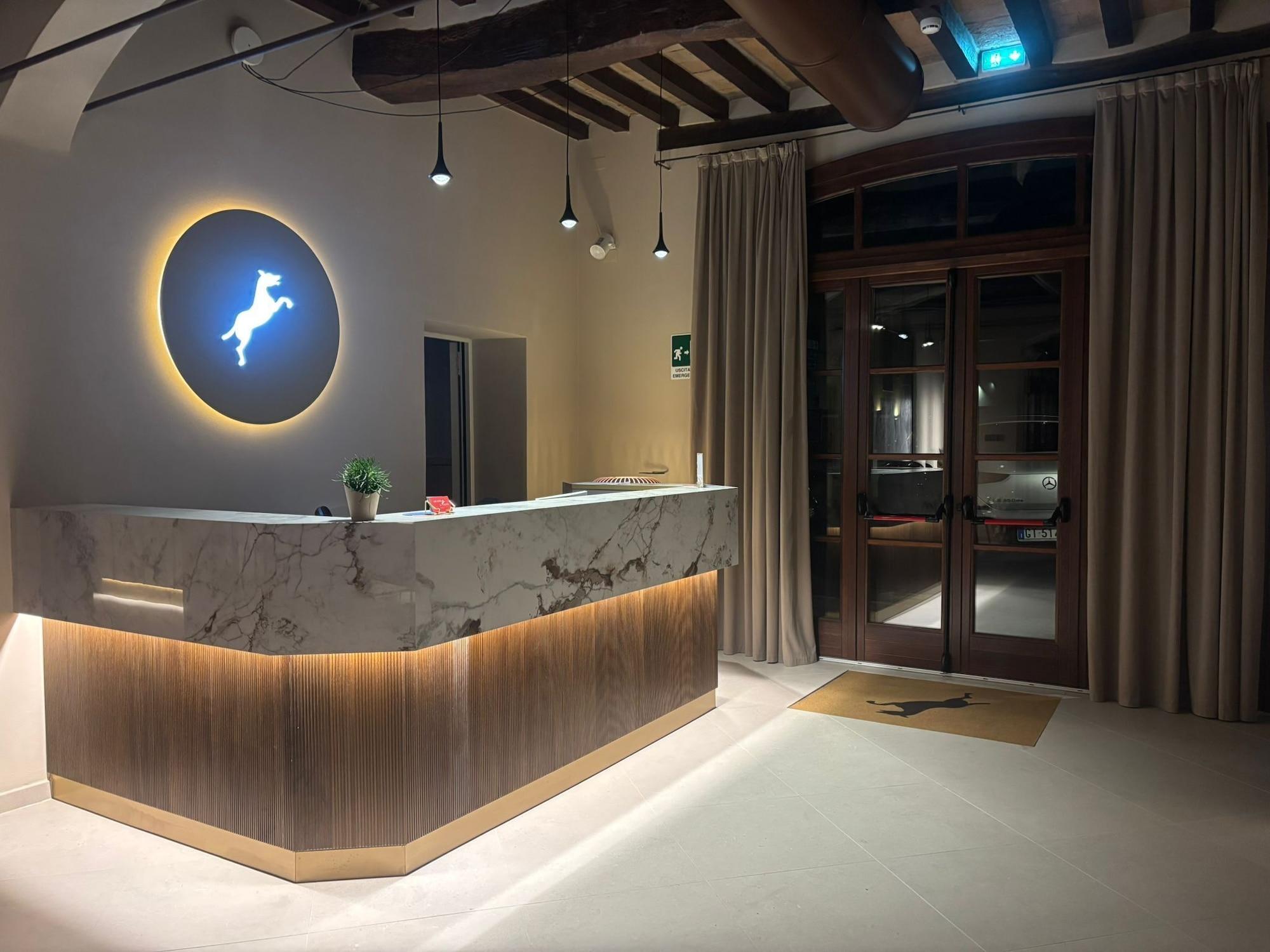 Vista Lobby Locanda Del Lupo