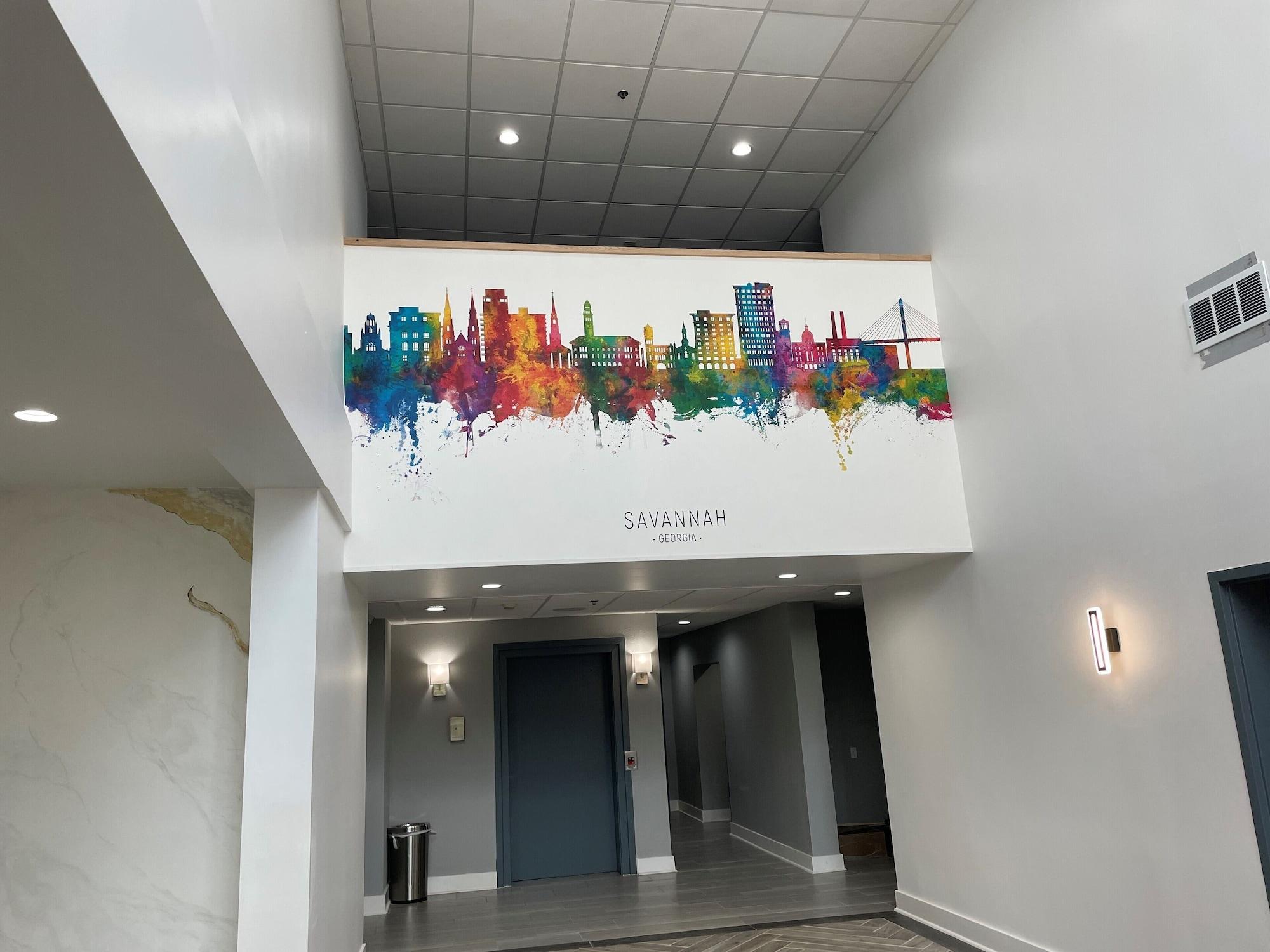 Vista Lobby Wingate by Wyndham Savannah Gateway