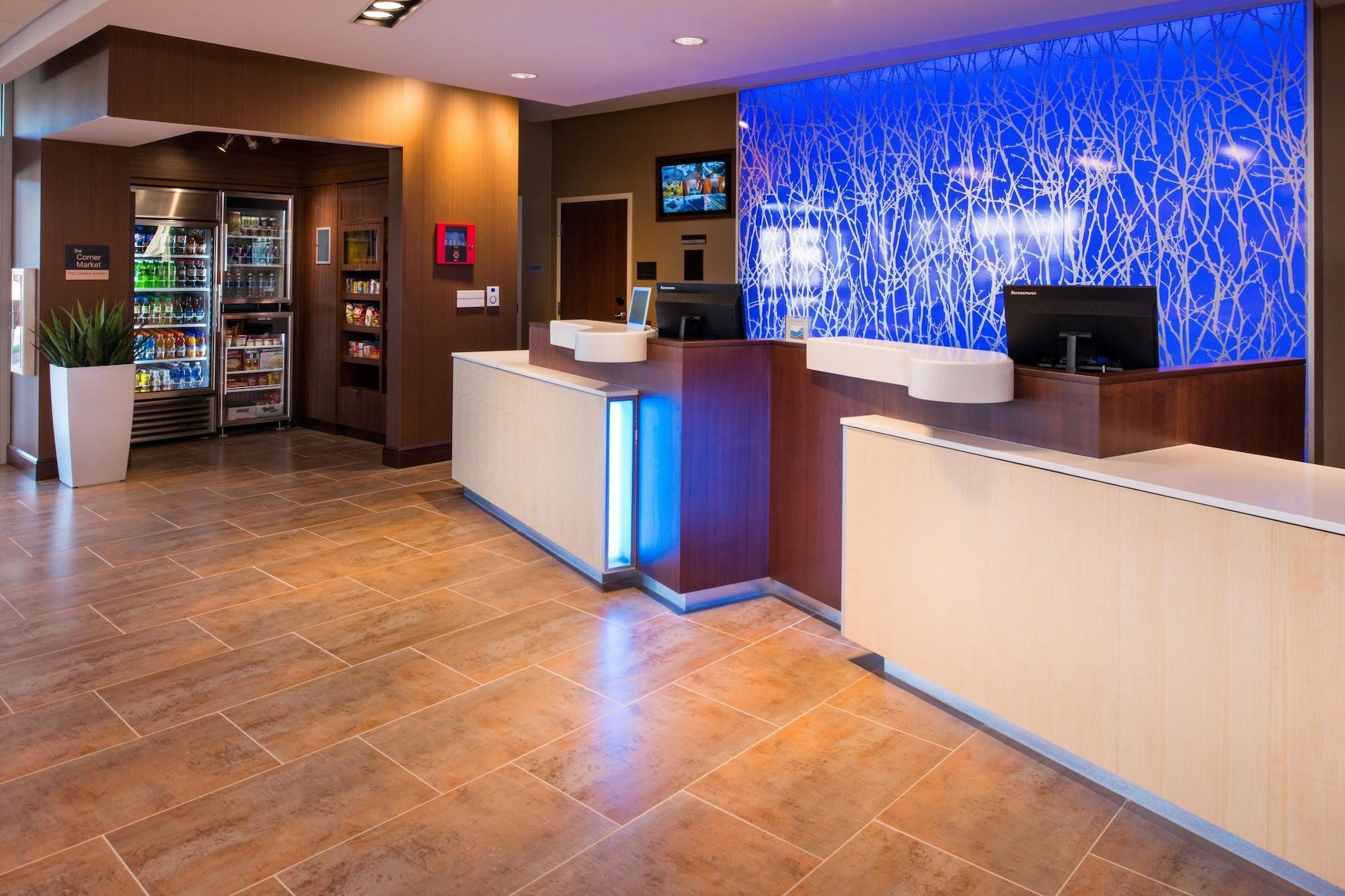 Vista Lobby Fairfield Inn and Suites by Marriott Akron Stow
