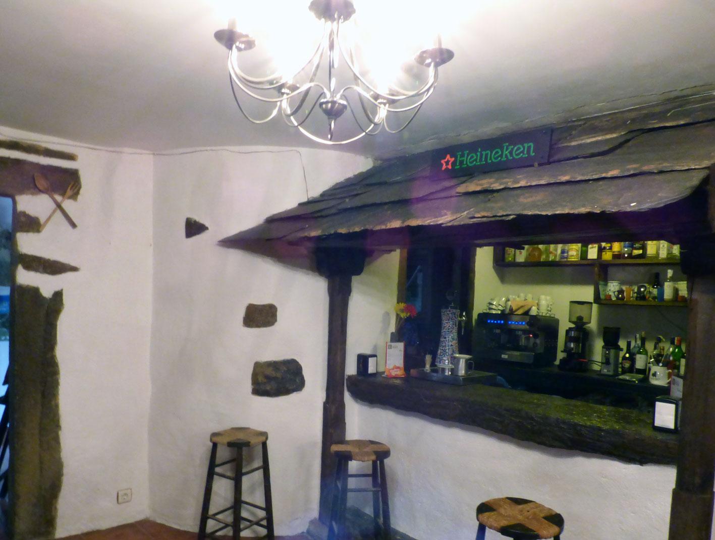 Bar/Salón Posada de Pedrazales en Sanabria
