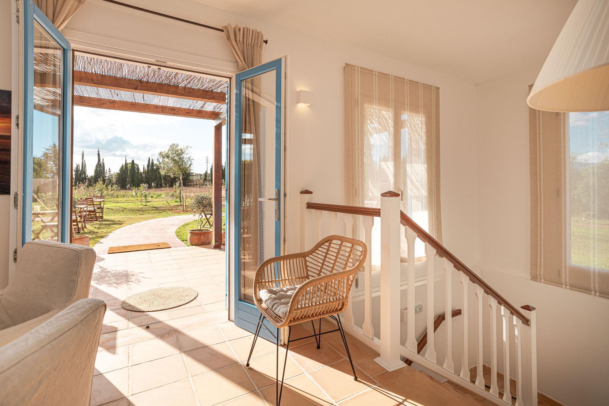 Vista Lobby Finca Son Miranda