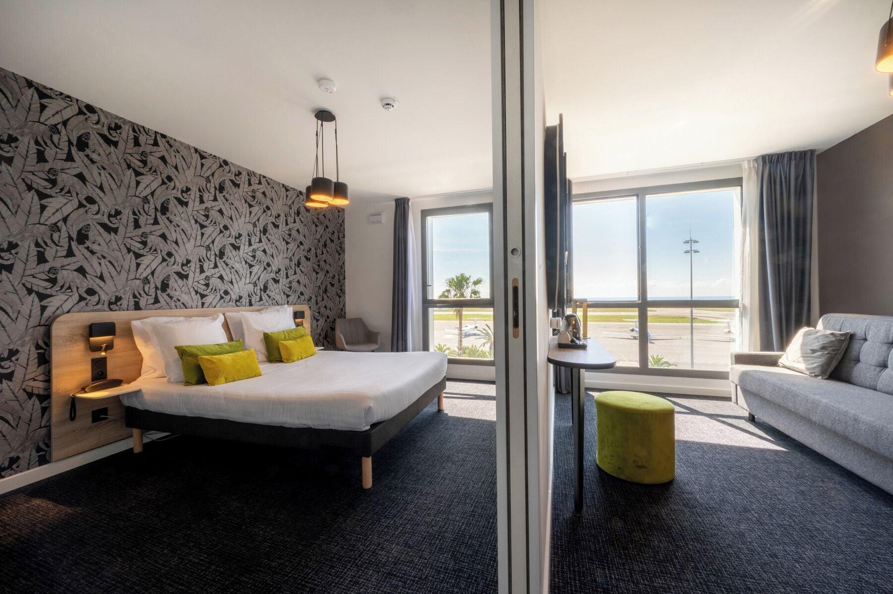 Habitación Nemea Appart`Hotel Riviera Nice Aeroport