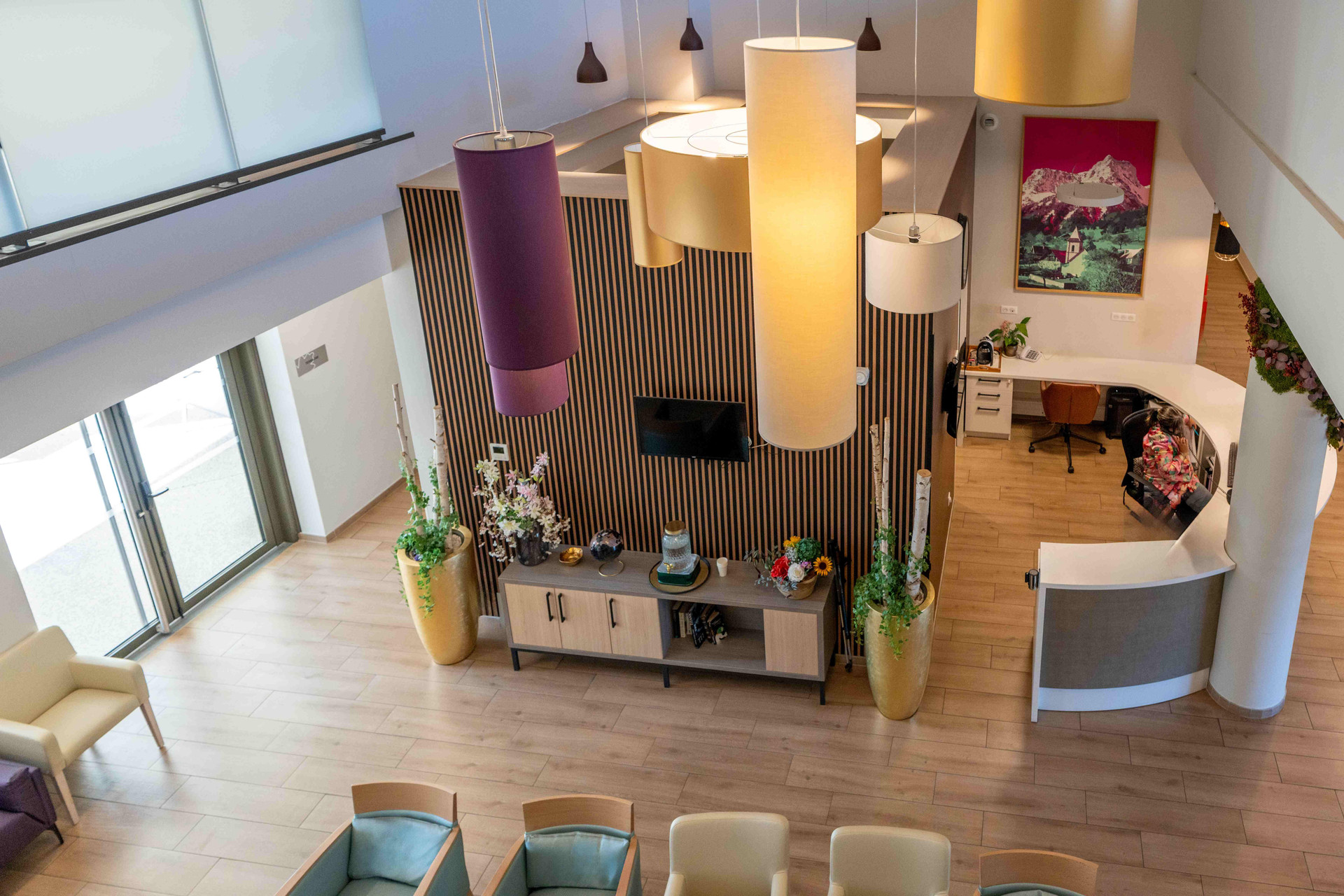 Vista Lobby Quality Aparthotel Grenoble Sud