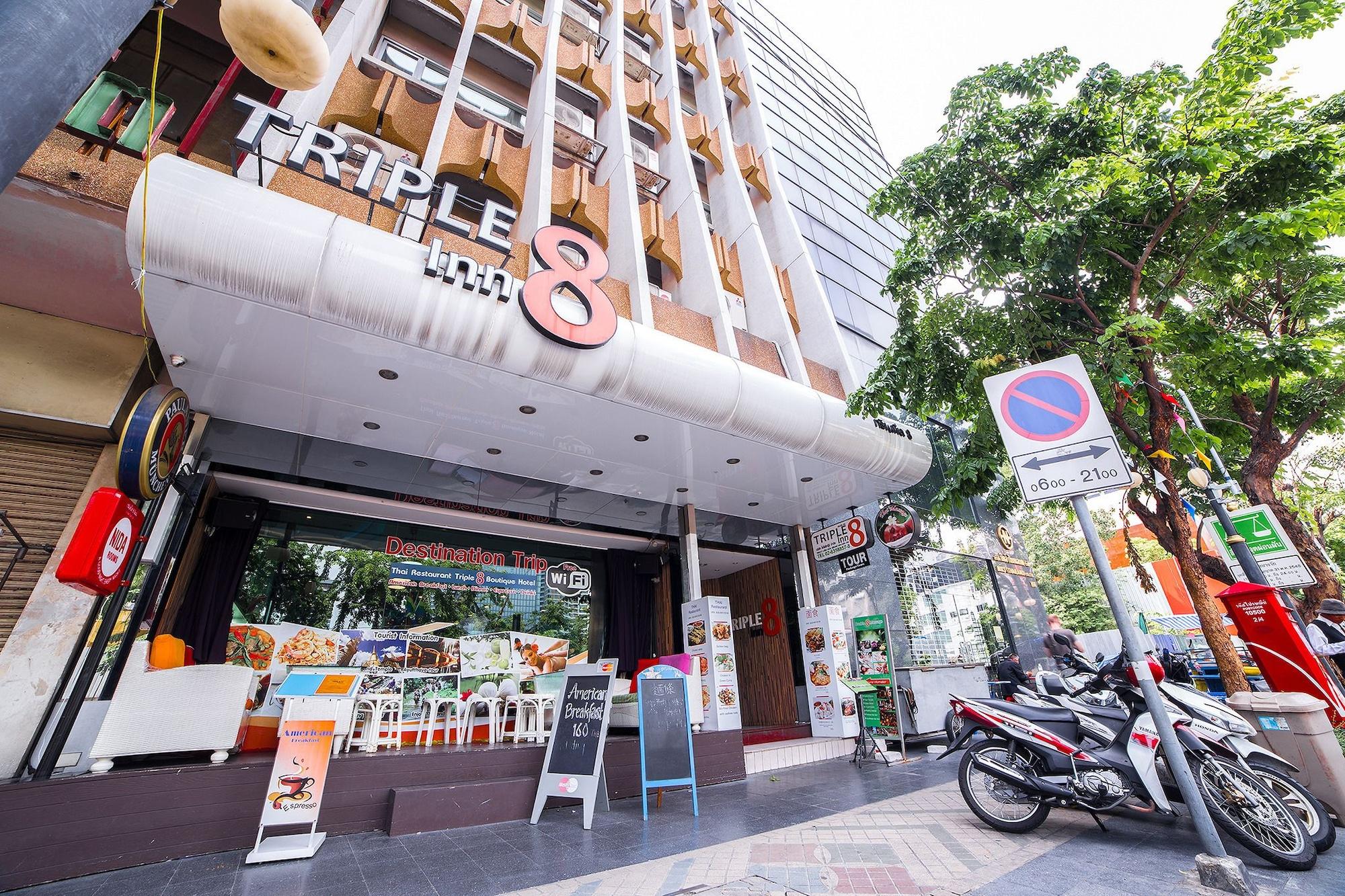 Vista Exterior Triple 8 Inn Bangkok