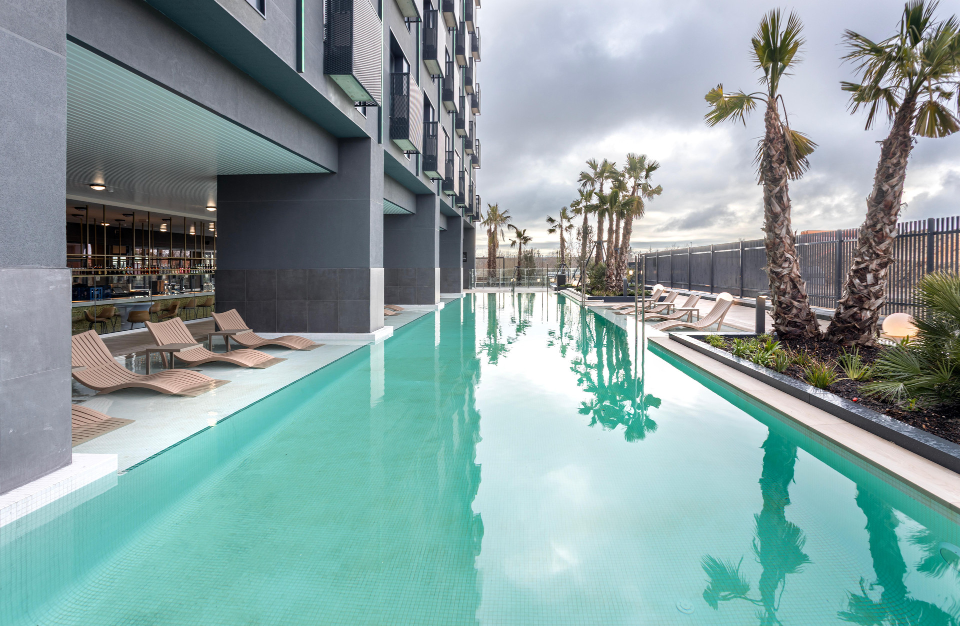 Vista Piscina Hotel101 - Madrid