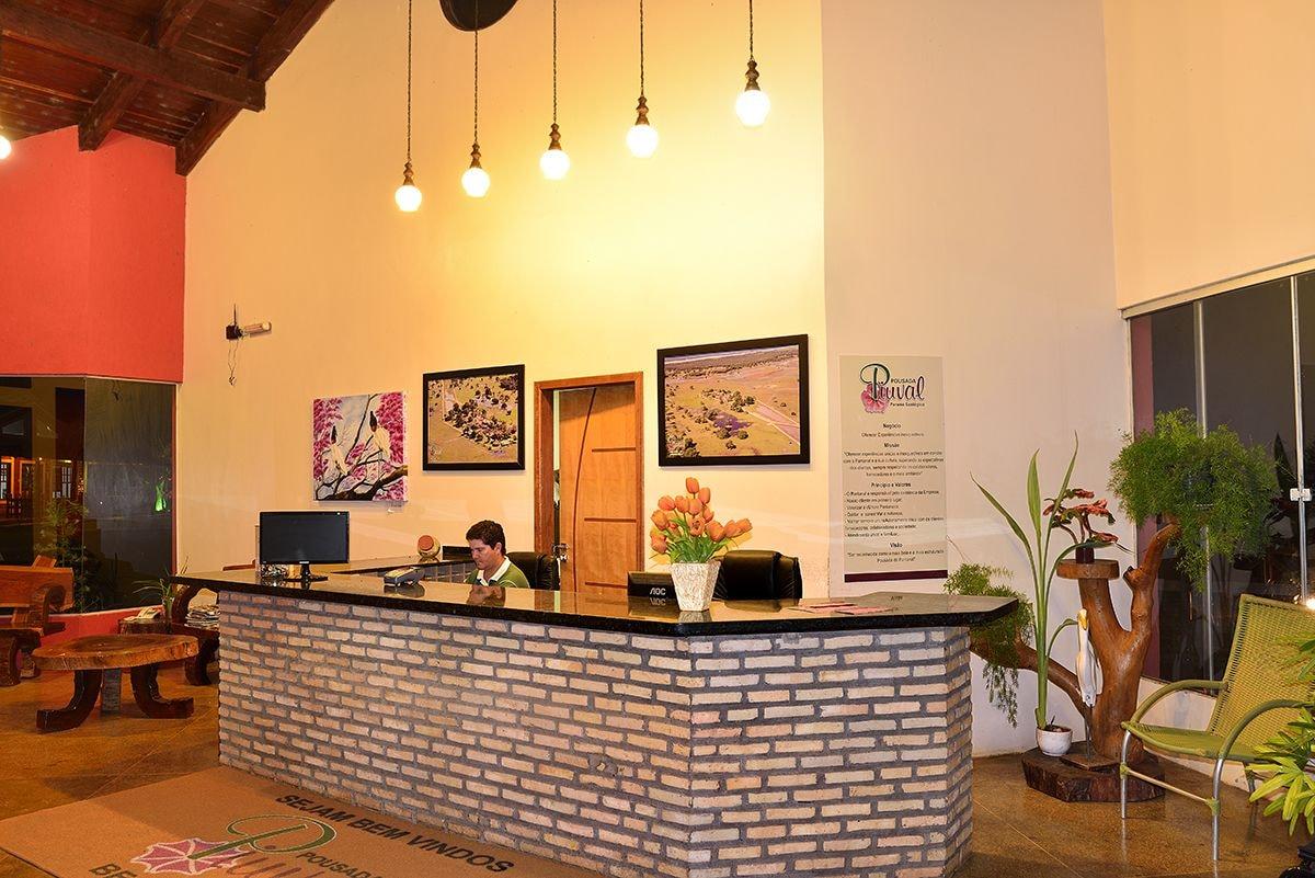 Vista Lobby Pousada Piuval