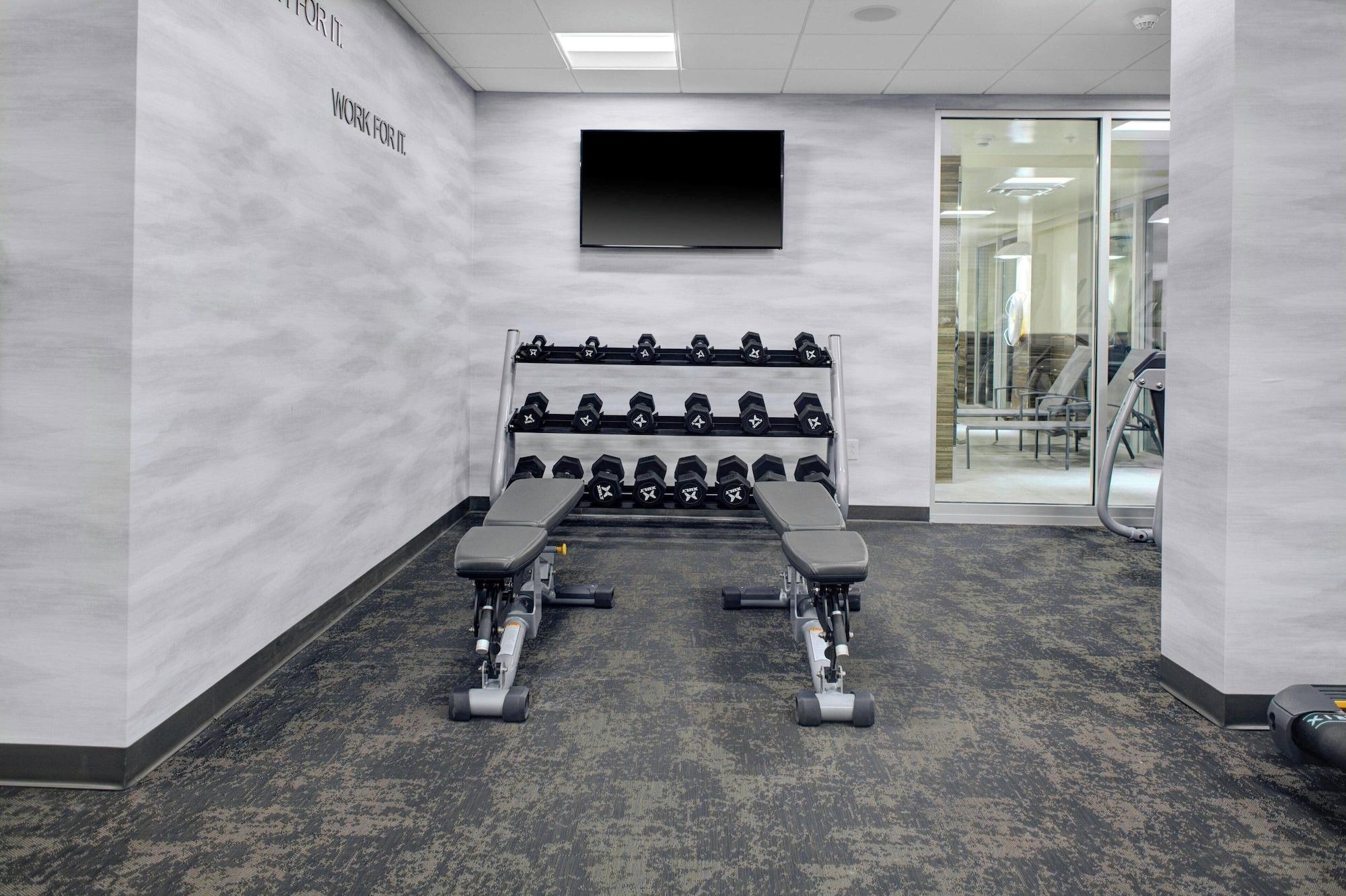 Gimnasio Fairfield Inn & Suites by Marriott Roanoke Salem