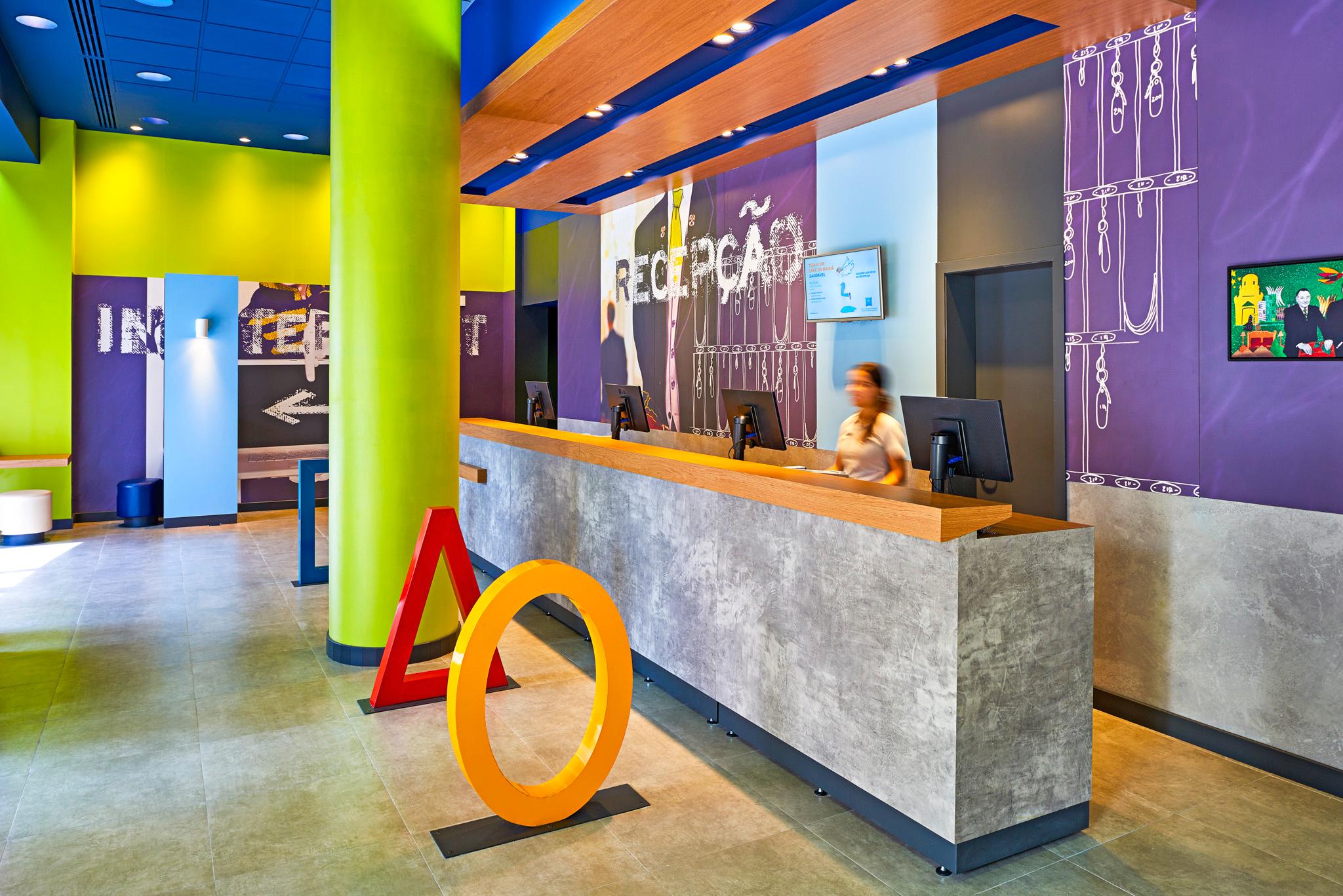 Vista Lobby ibis budget Sao Paulo Paulista