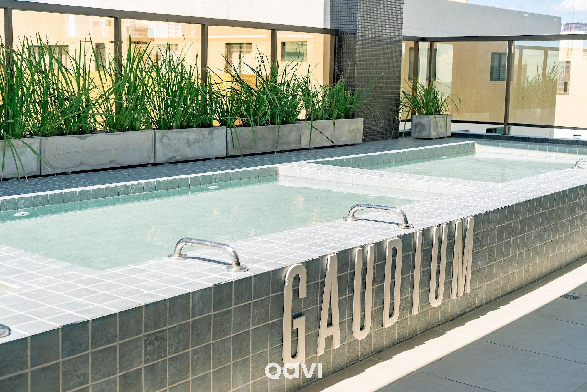 Vista Piscina Qavi - Gaudium Apart Hotel