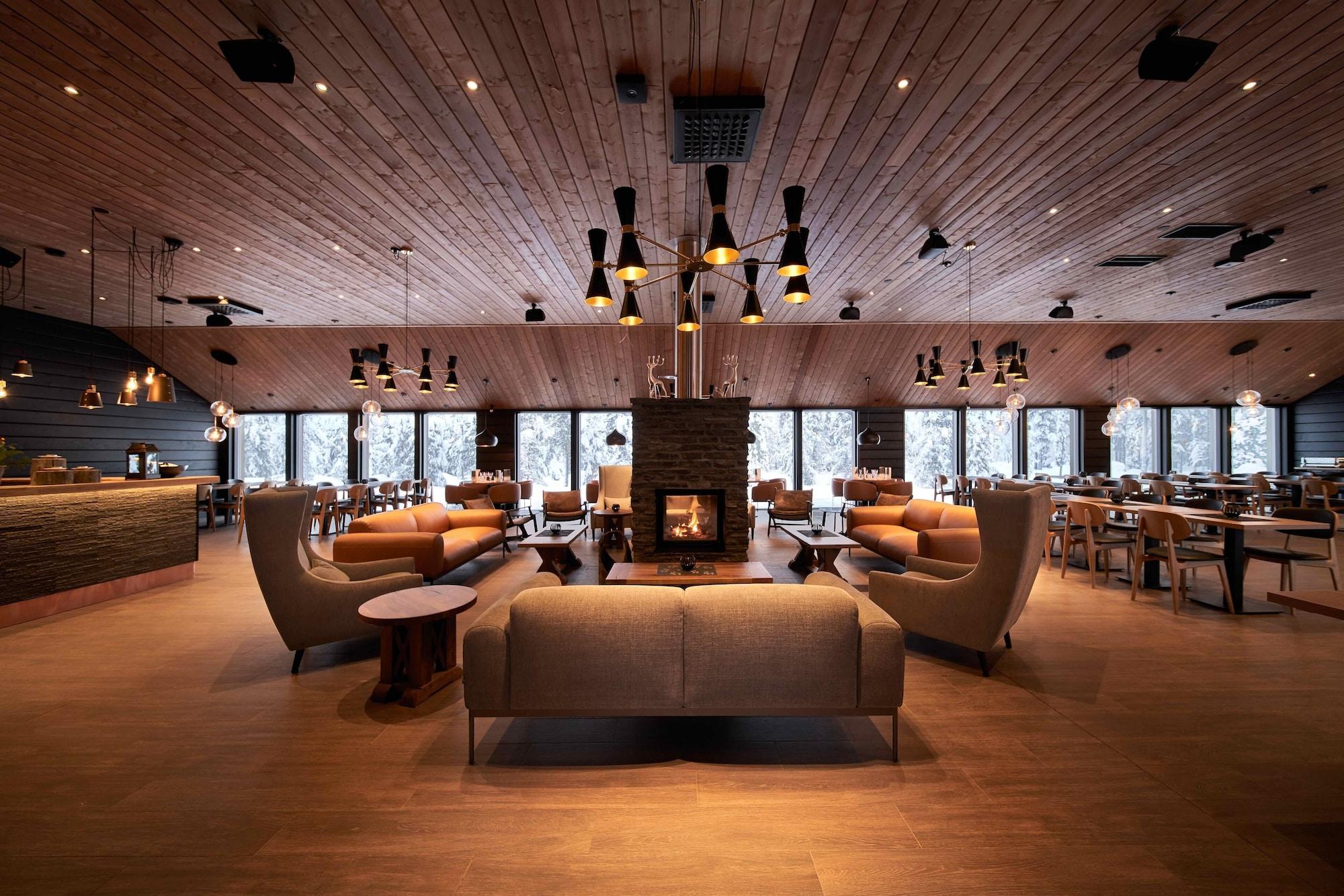 Vista Lobby Northern Lights Village Levi