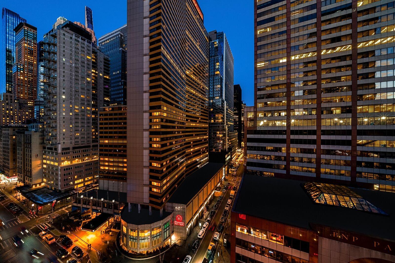 Vista Exterior Sheraton New York Times Square Hotel