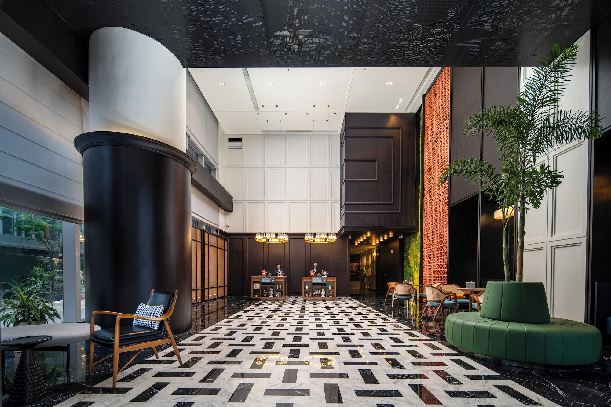 Vista Lobby UrCove by Hyatt Guangzhou Canton Tower Exhibition Center-Registration Counter and Free Shuttle Bus Available during Canton Fair Period