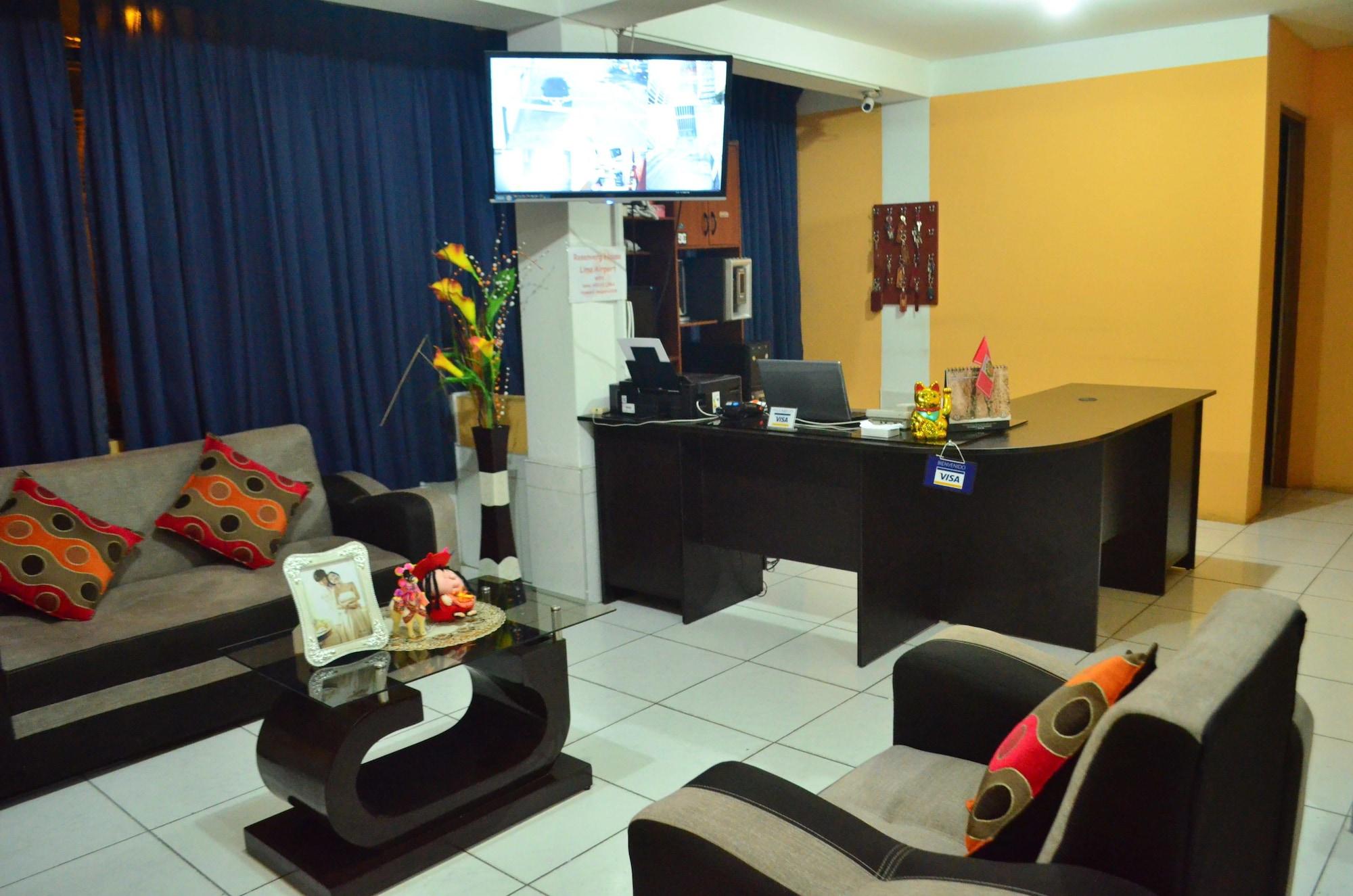 Vista Lobby Rosenverg House Lima Airport
