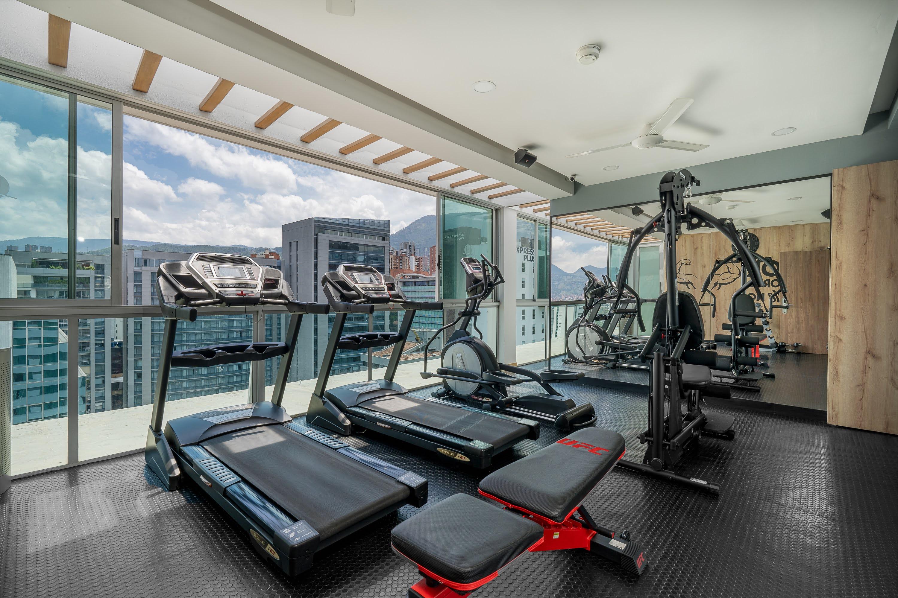 Gimnasio Novelty Suites Hotel