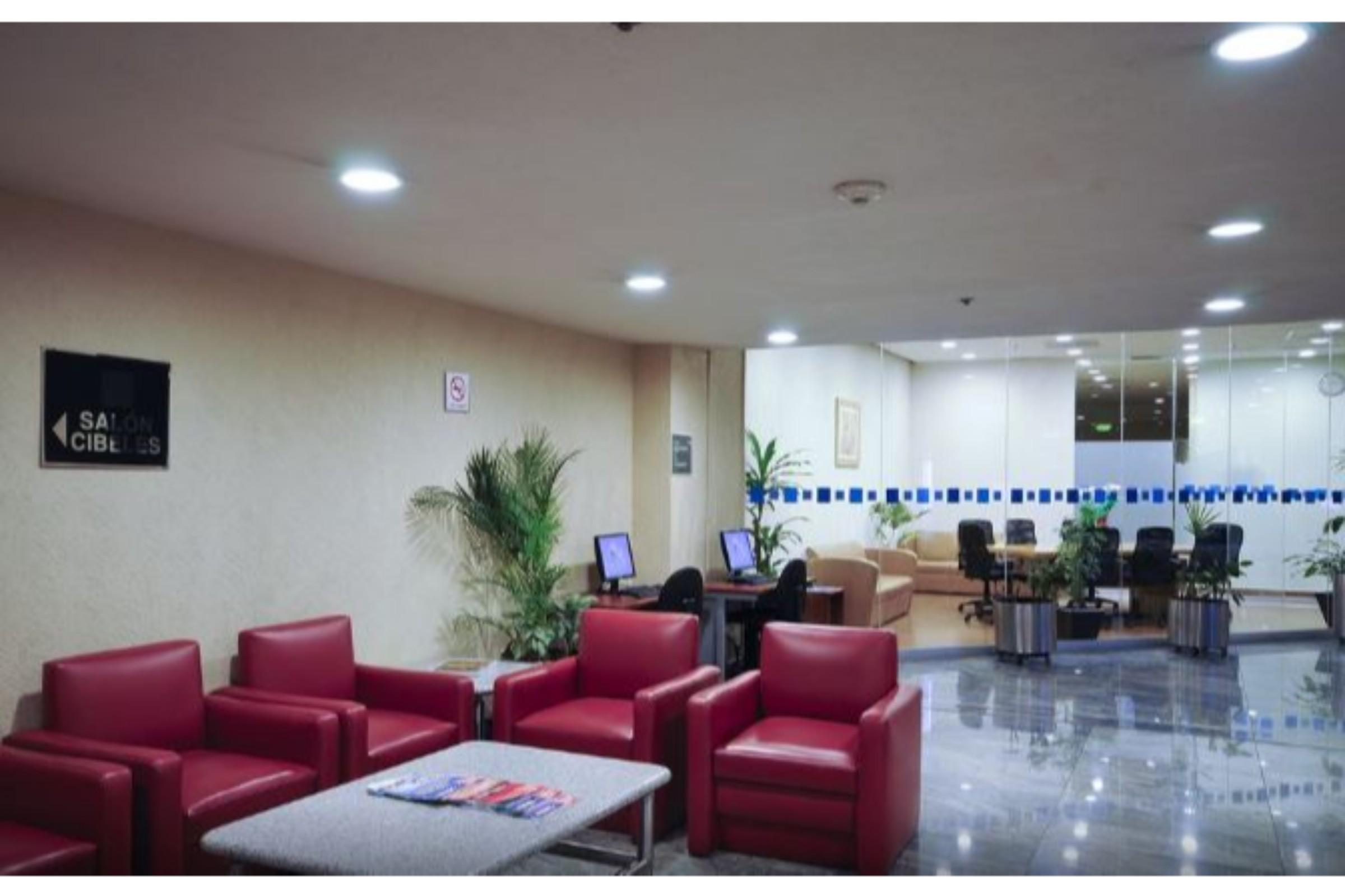 Vista Lobby Holiday Inn Mexico Coyoacan