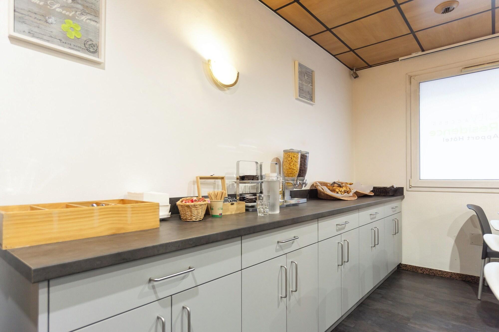 Restaurant City Residence Access Strasbourg