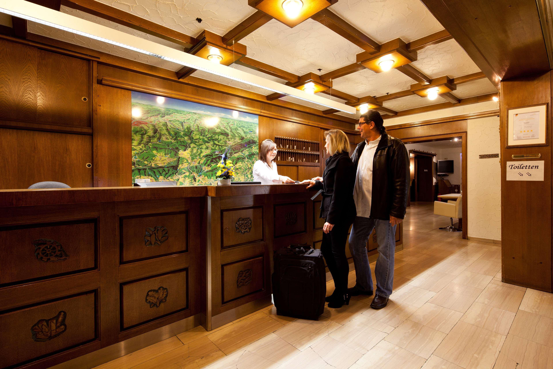 Vista Lobby Best Western Hotel St. Michael