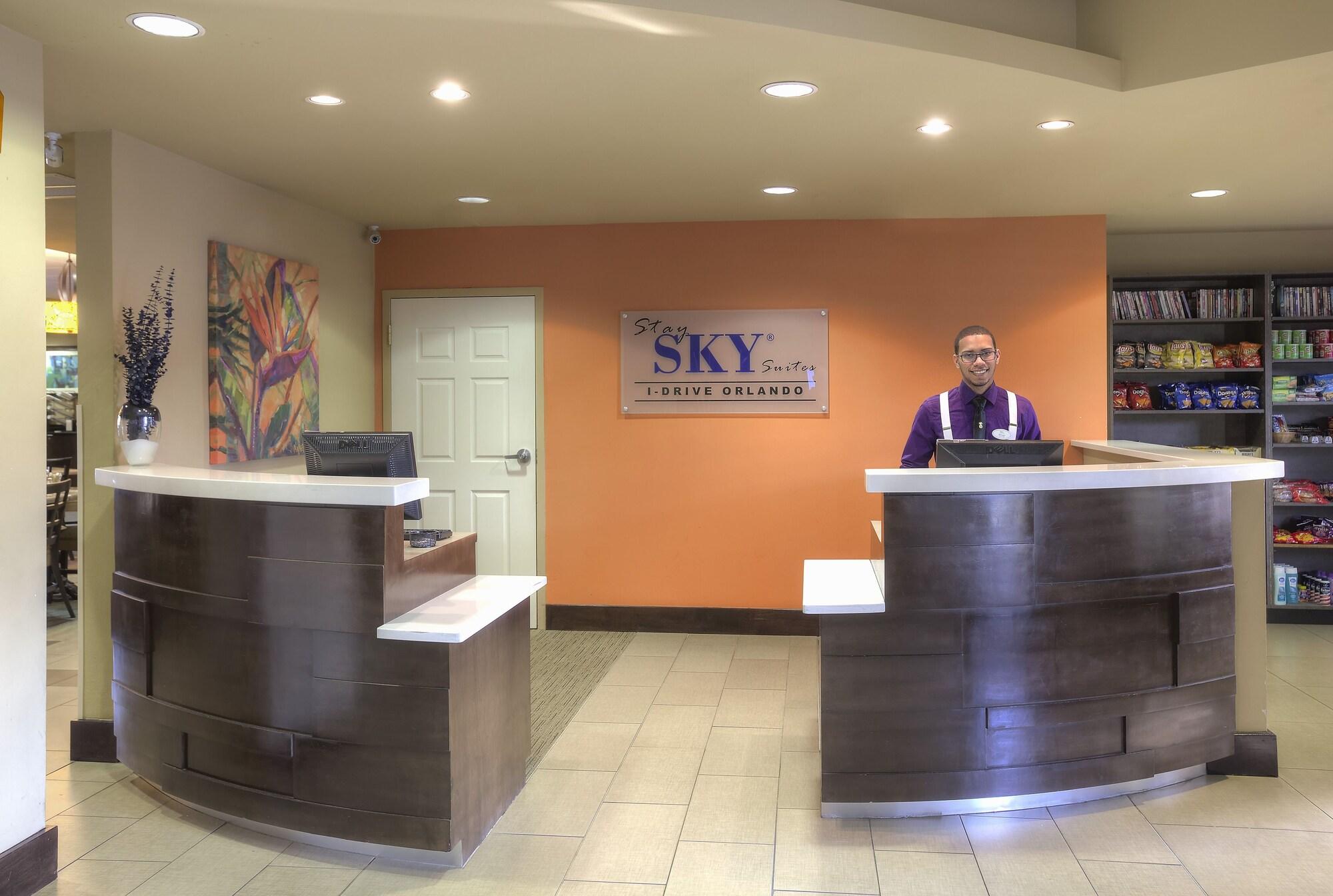 Vista Lobby staySky Suites - I Drive Orlando