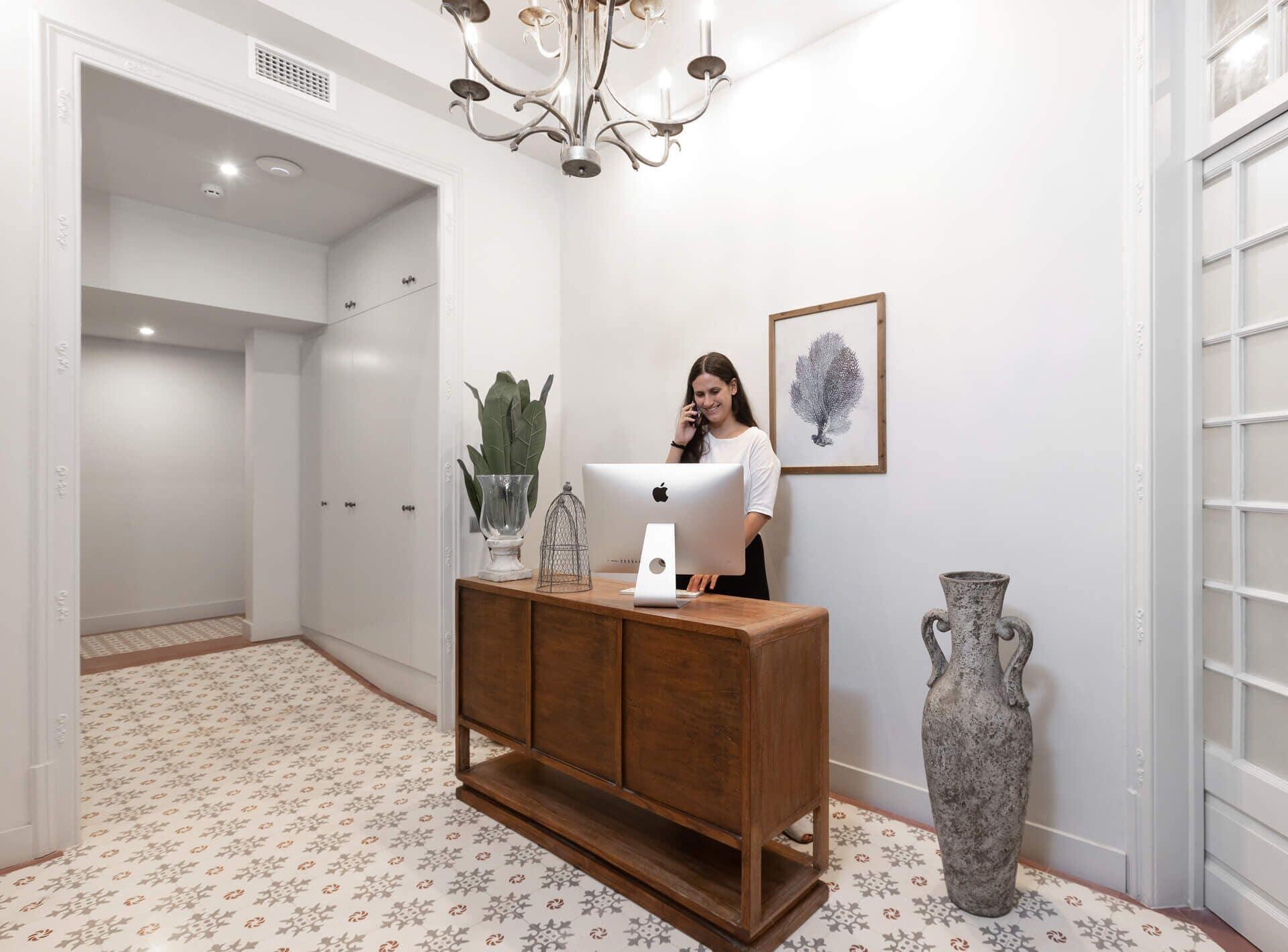 Vista Lobby La Maison de Barcelone