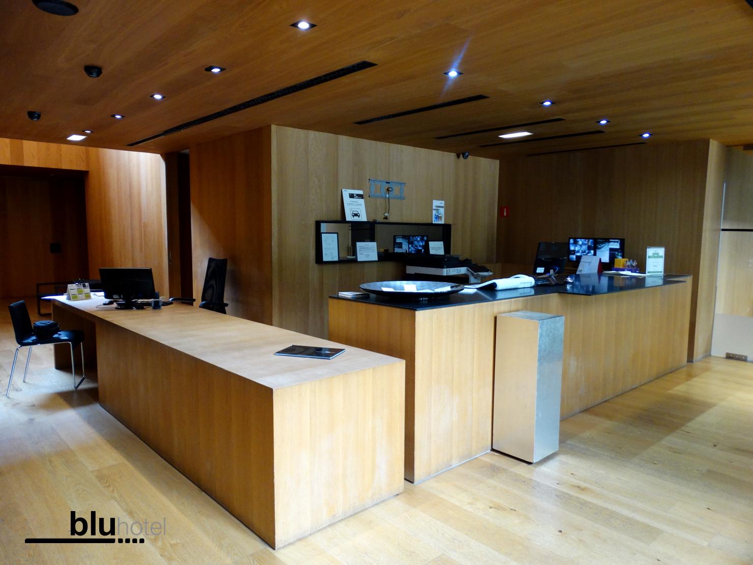 Vista Lobby Blu Hotel Almansa