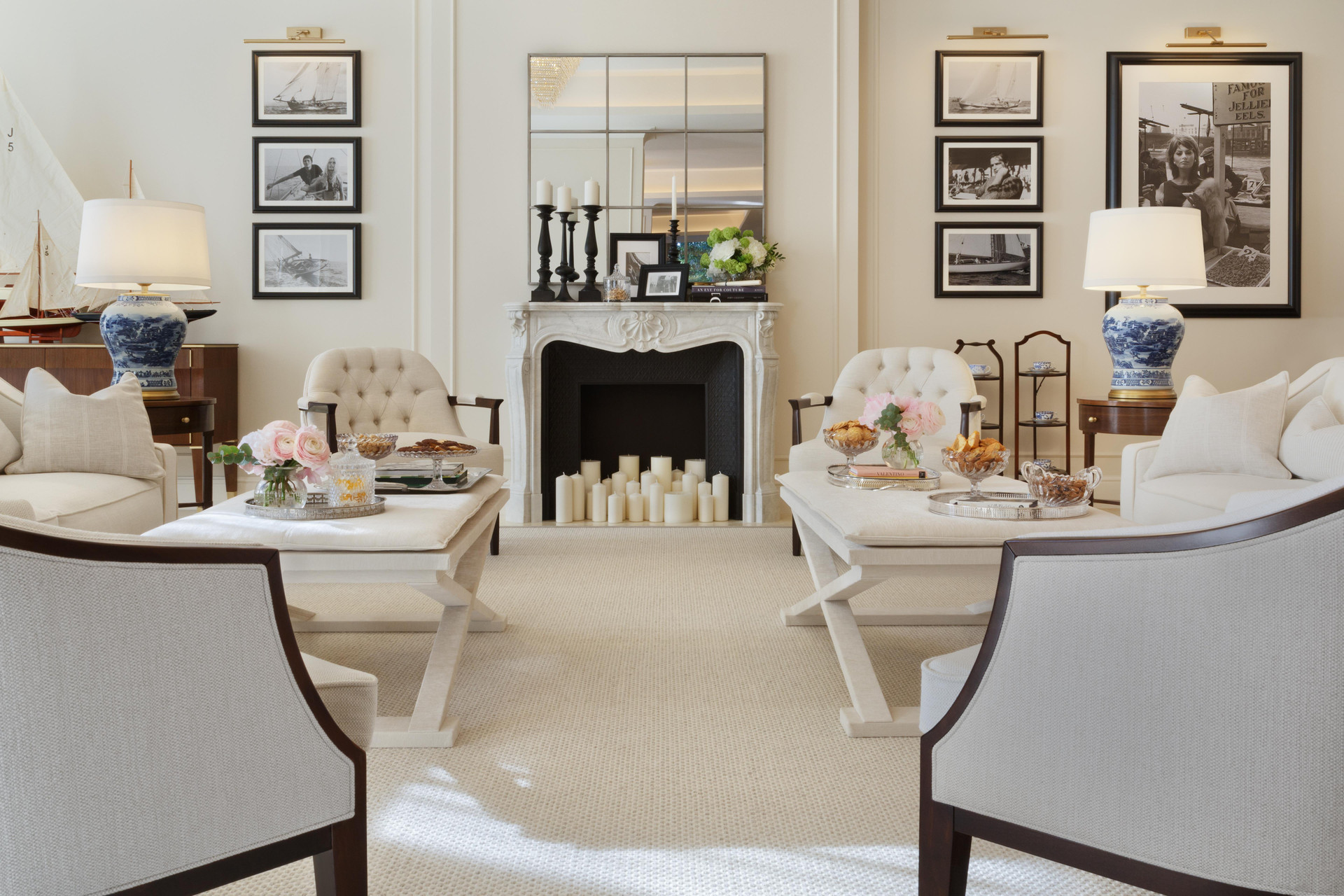 Vista Lobby Grand Hotel Imperiale