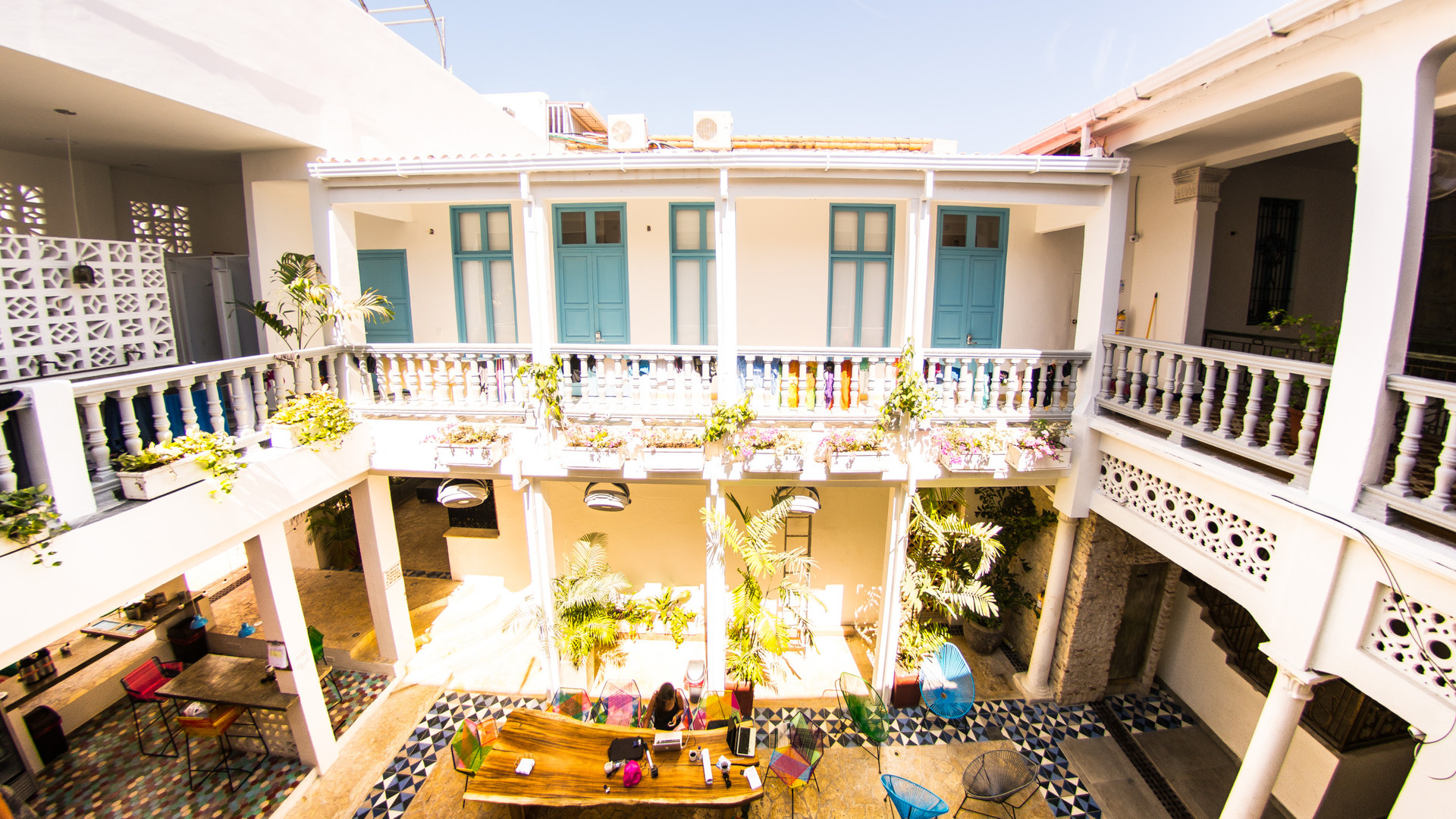 Vista Exterior Republica Hostel Cartagena