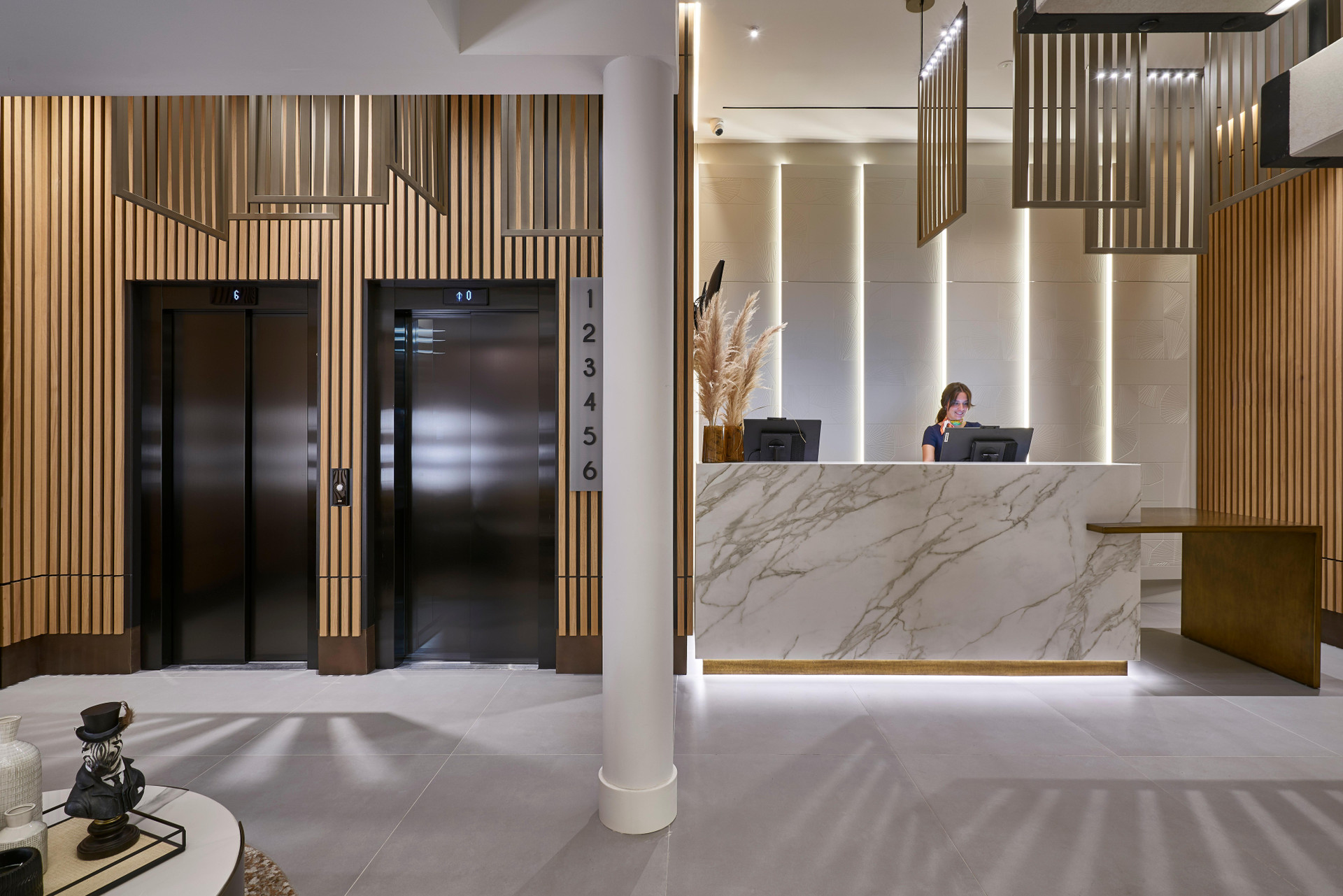 Vista Lobby Vincci Larios Diez