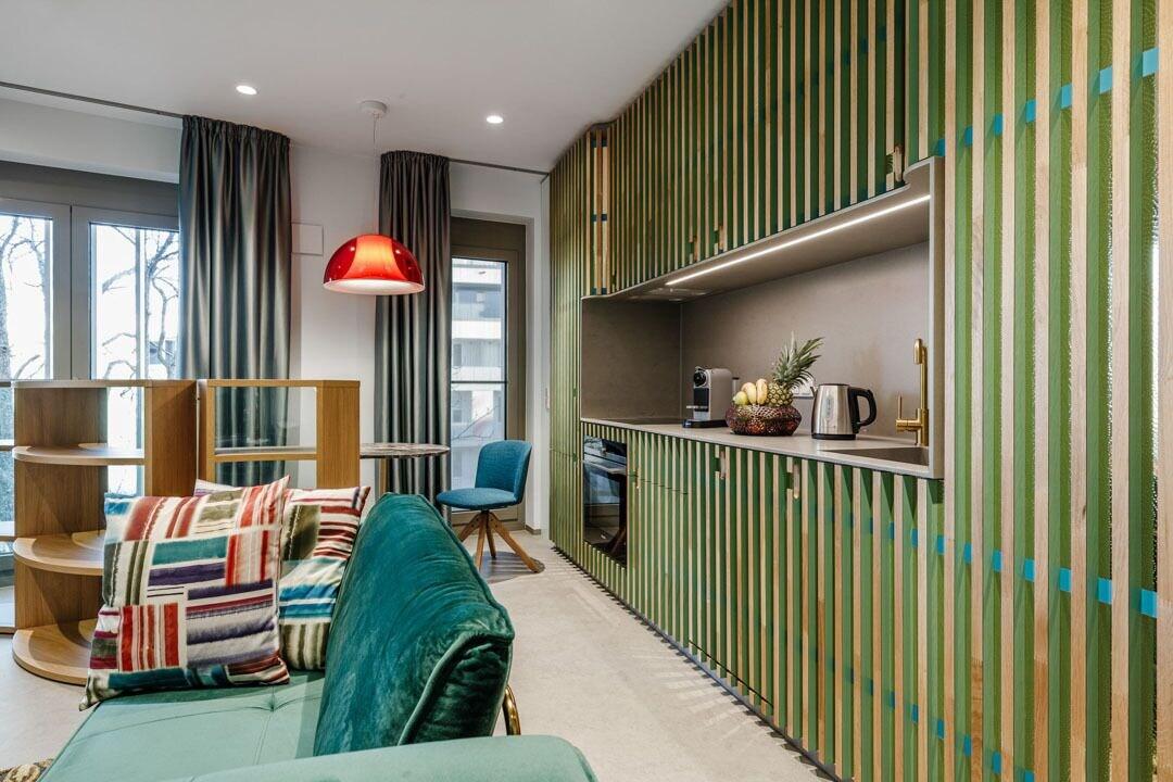 Equipamiento de Habitación Brucklyn Suites