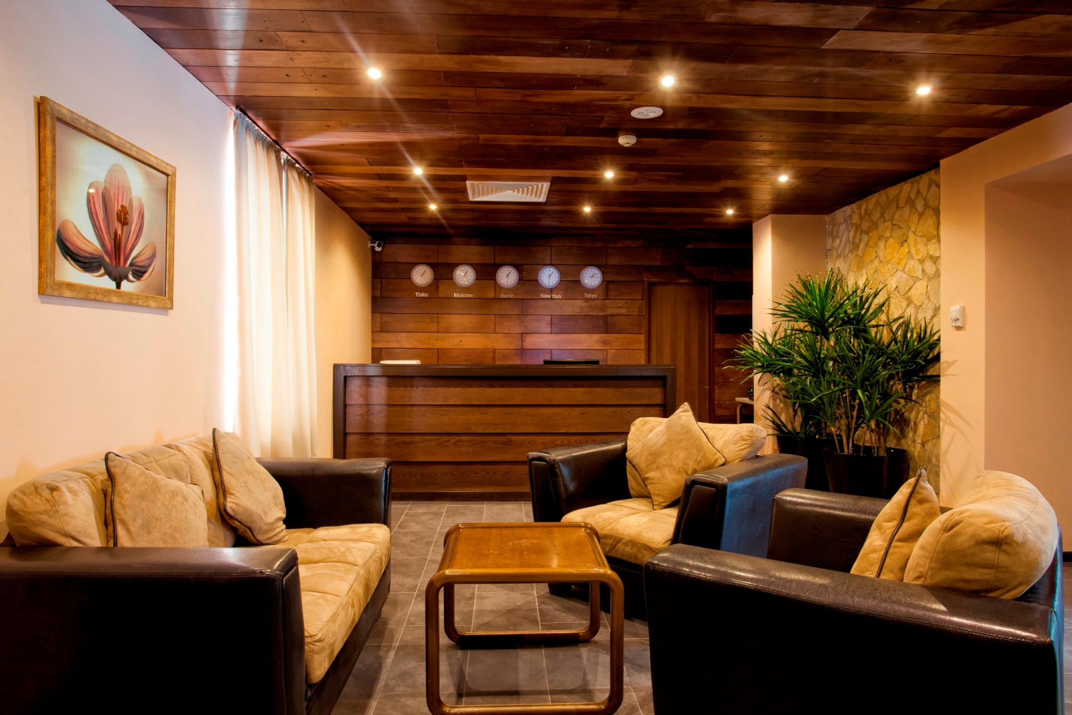 Vista Lobby Alpina Hotel
