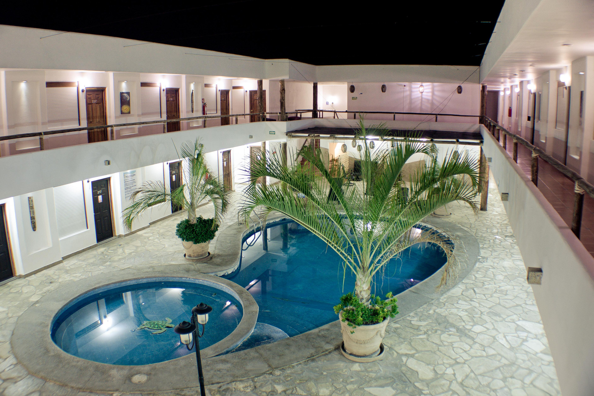 Pool view Hotel Paradise La Paz