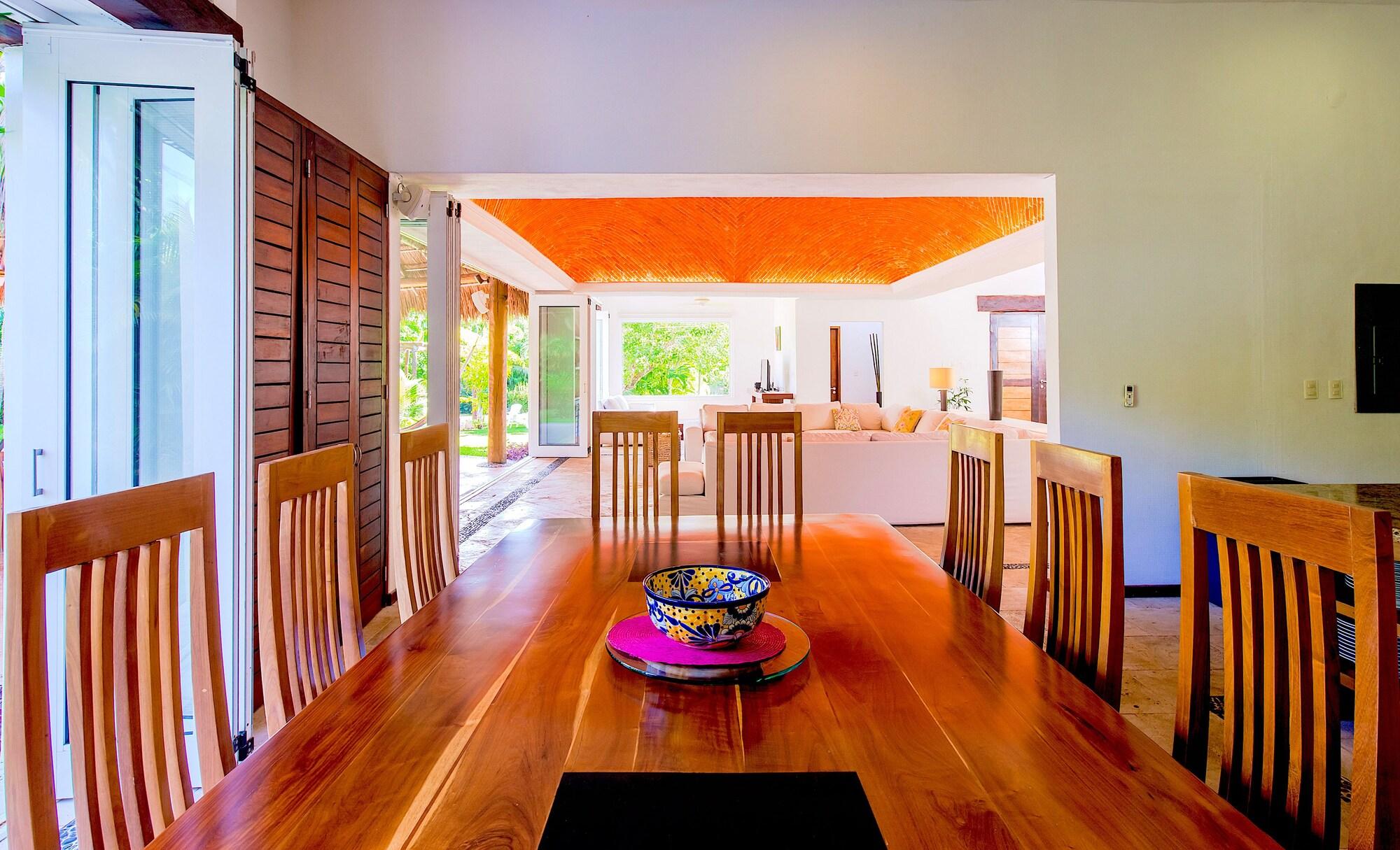 Restaurant Casa Caleta Akumal Villa en Laguna