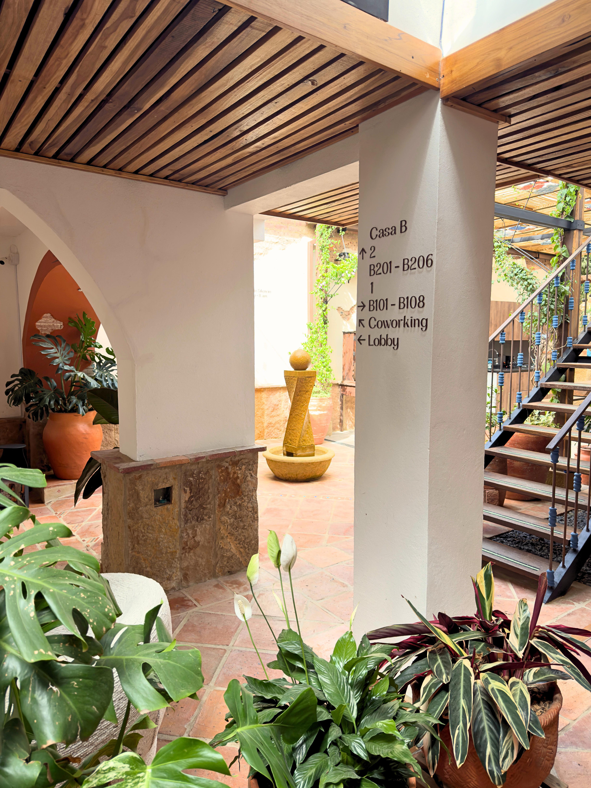 Vista Lobby Casa Sie