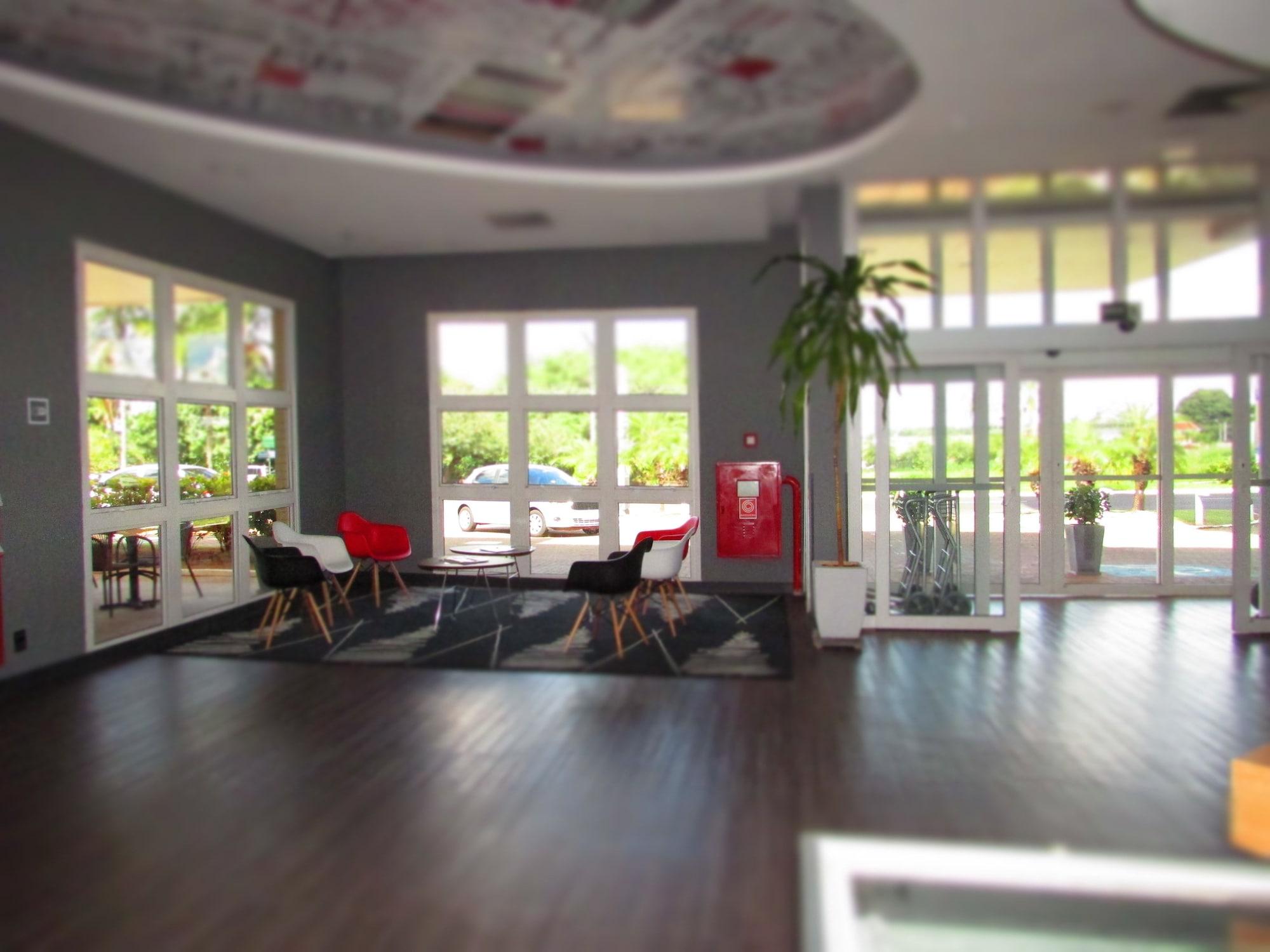 Vista Lobby ibis Aracatuba