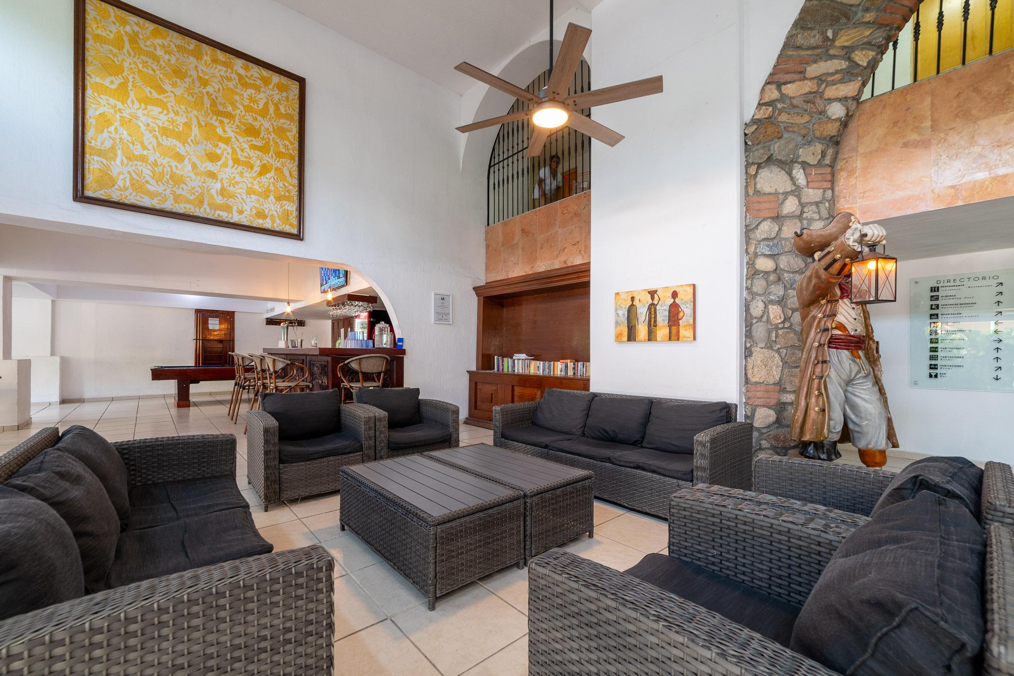Vista Lobby Hotel Castillo Huatulco & Beach Club