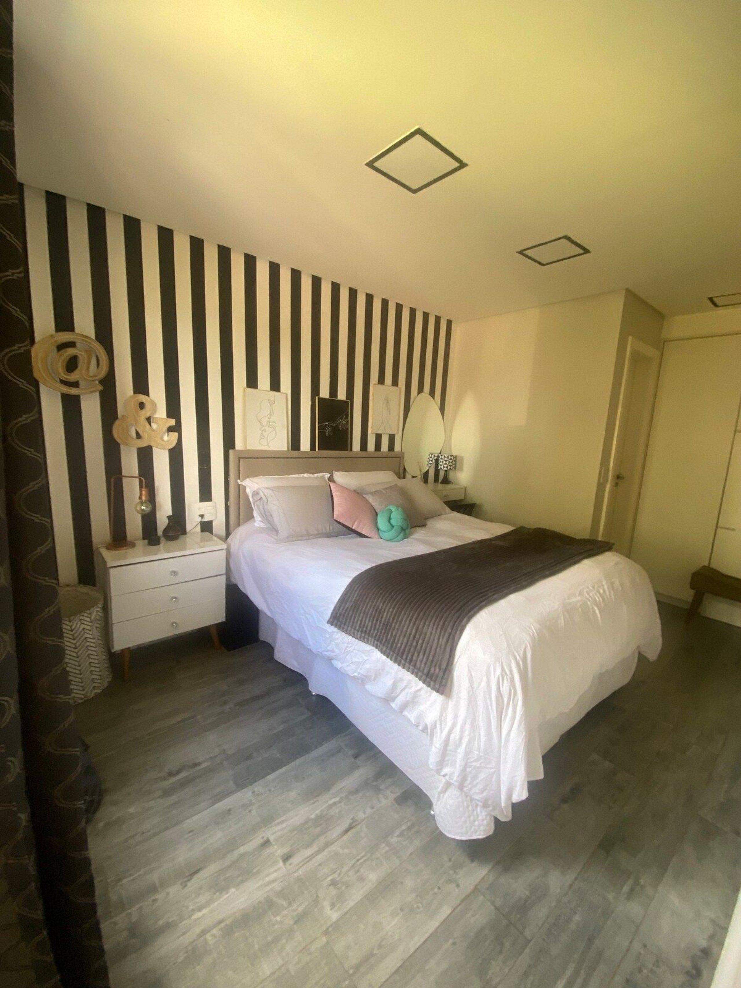 Habitación Flat de luxo -Resort beira lago com vista incrível