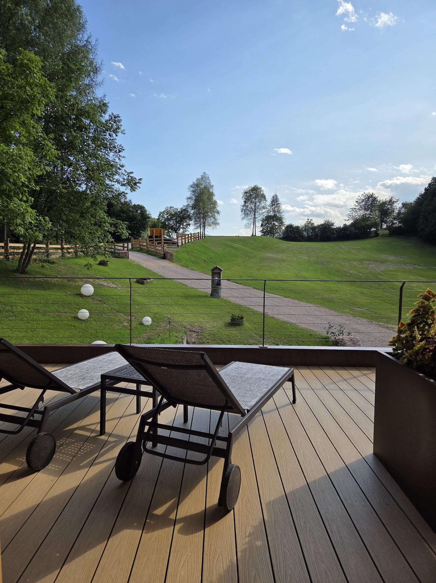 Vista Exterior Il Soffio - Cucina & Camere nel bosco