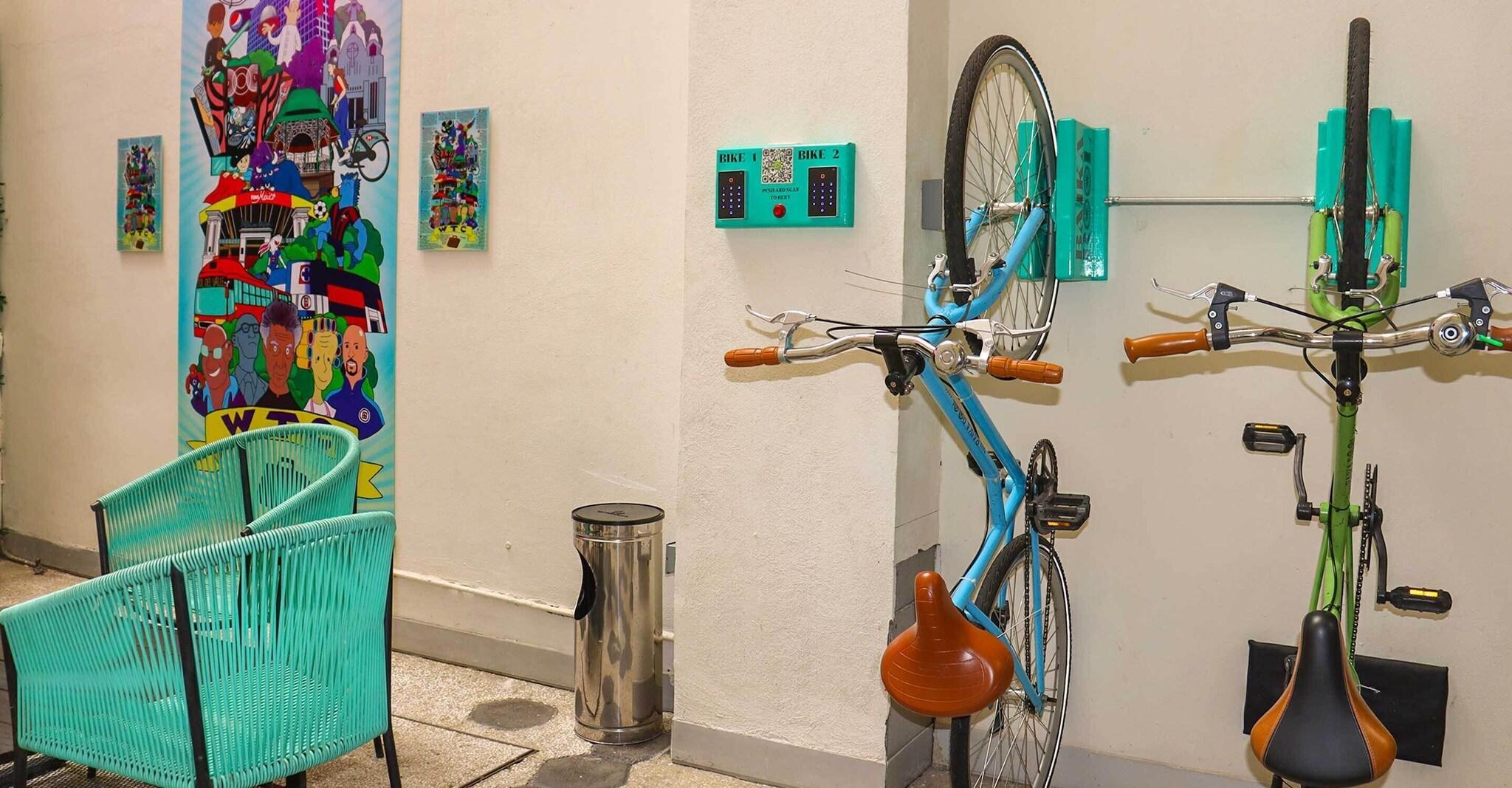 Vista Lobby Hotel Estancias VIVE MX wtc CDMX, Trademark by Wyndham