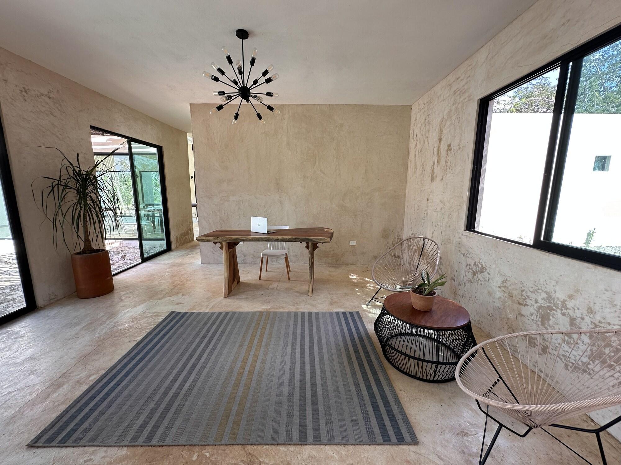 Vista Lobby xbalche eco hotel & RV park