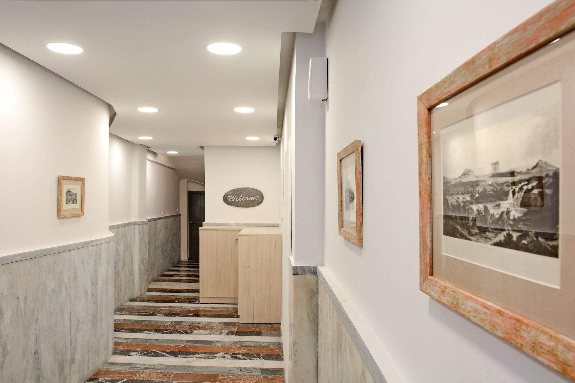 Vista Lobby Athens Connection Apartments