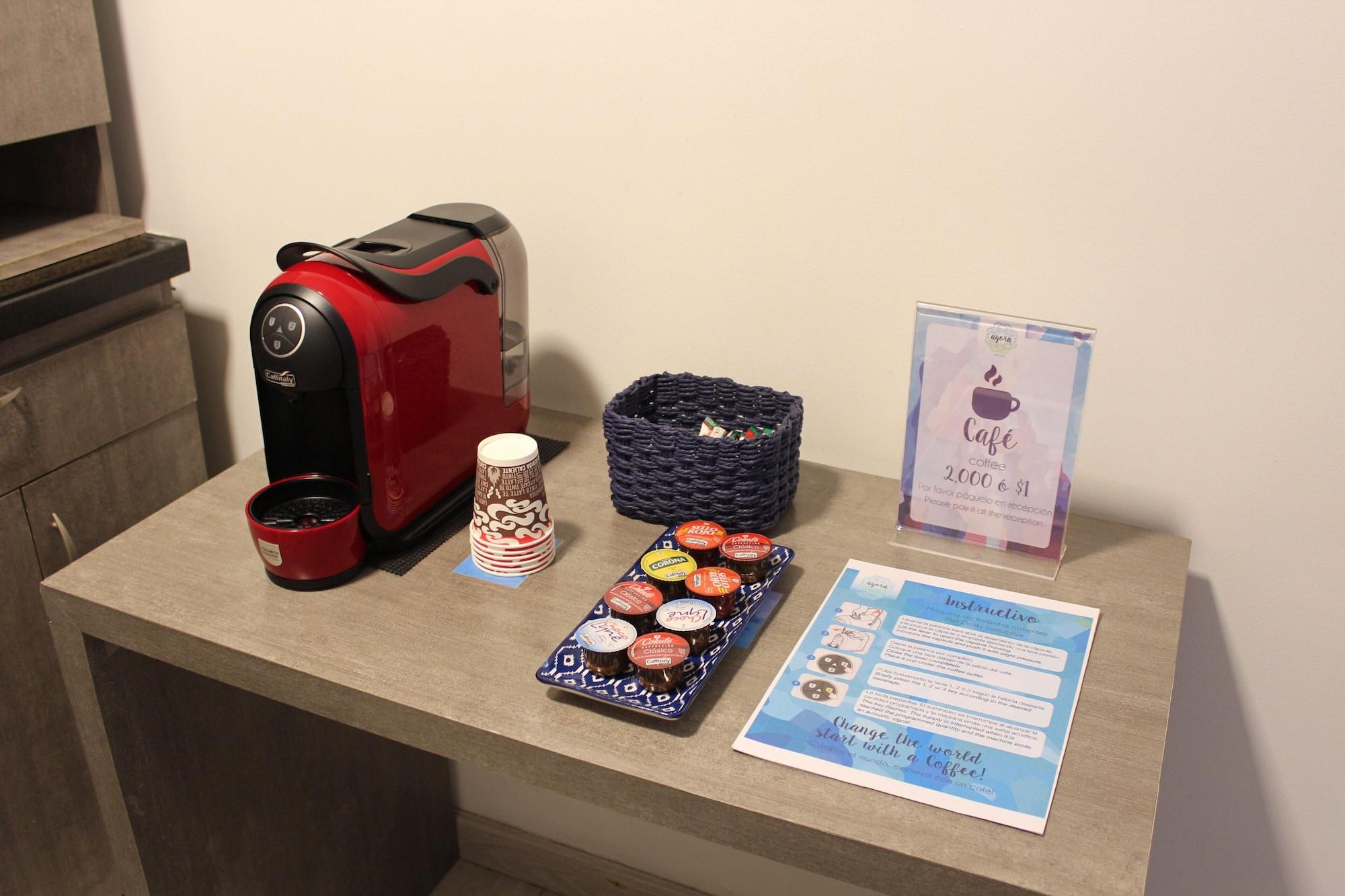 Bar/Salón Agora Suites Self-Service Boutique Hotel