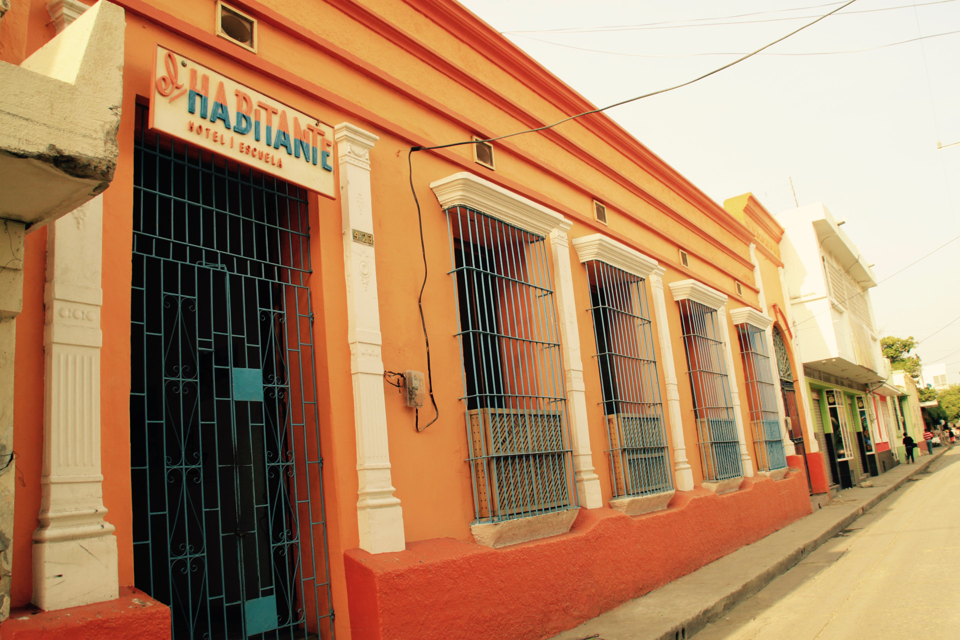 Vista Exterior Hotel Escuela El Habitante