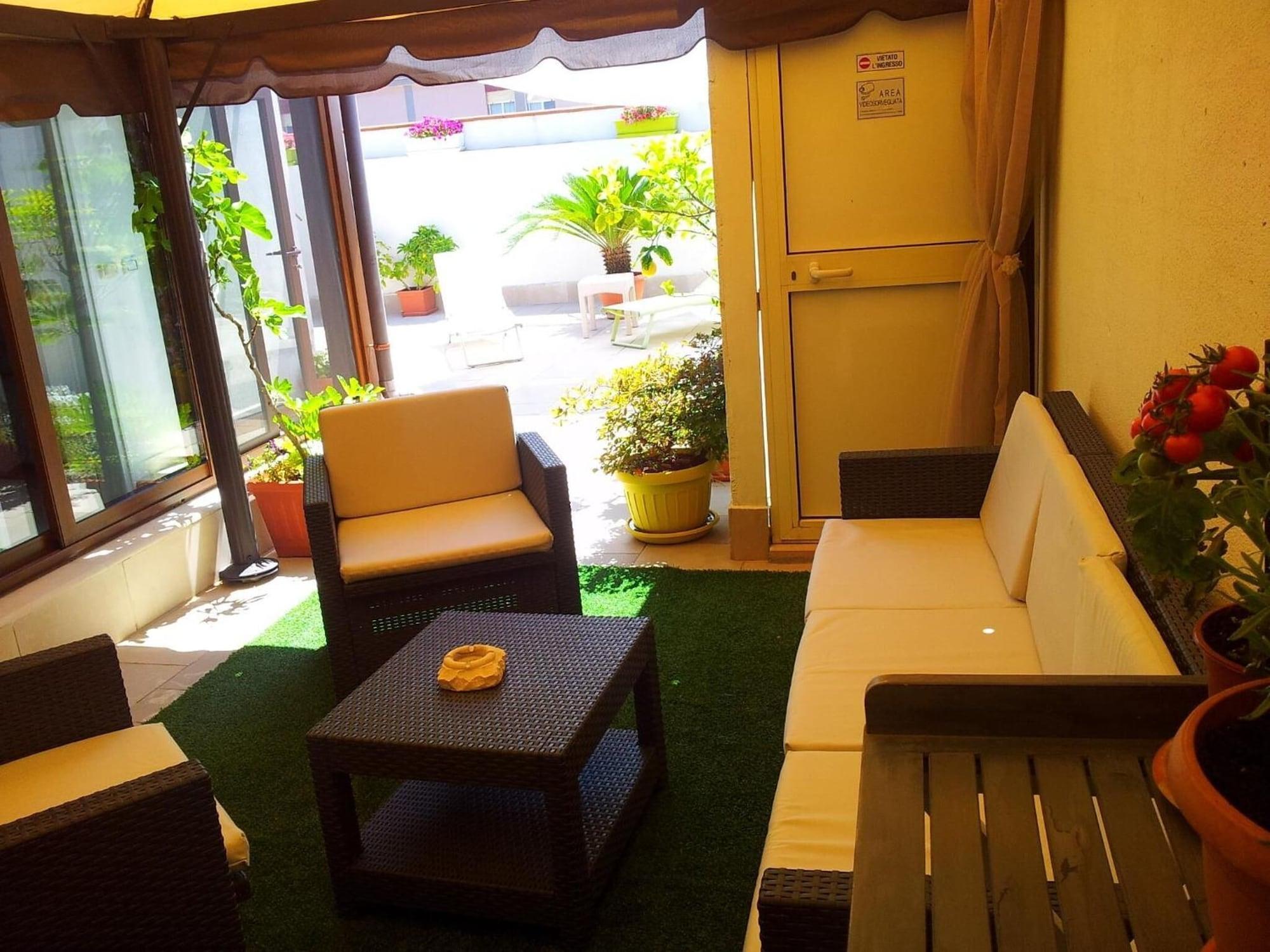 Vista Lobby B&B Torrente Antico