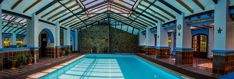 Vista Piscina Hostería Hacienda San Luis