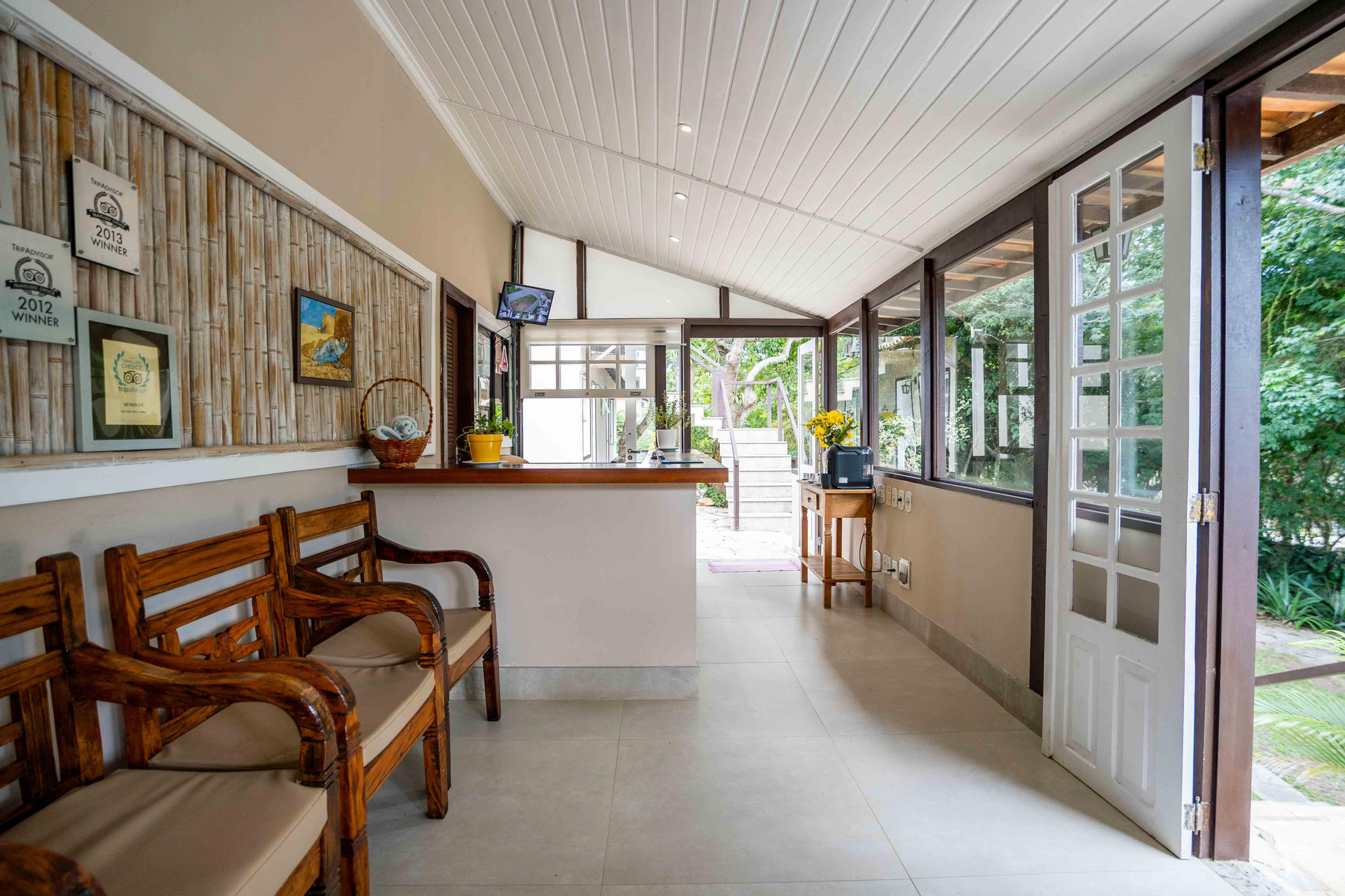 Vista Lobby Pousada Vila Pitanga