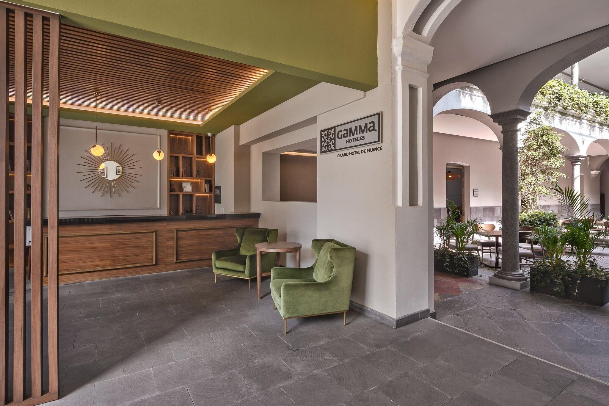 Vista Lobby Gamma Orizaba Grand Hotel de France