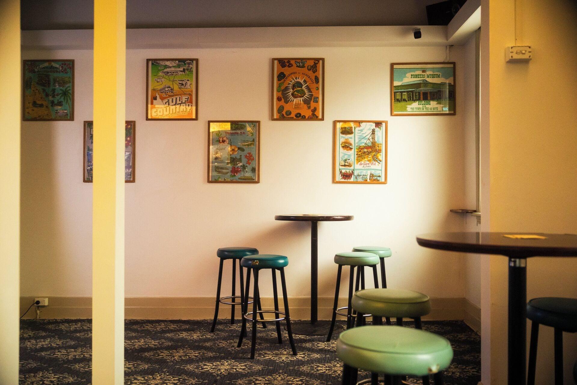 Bar/Salón The Bat & Ball Hostel